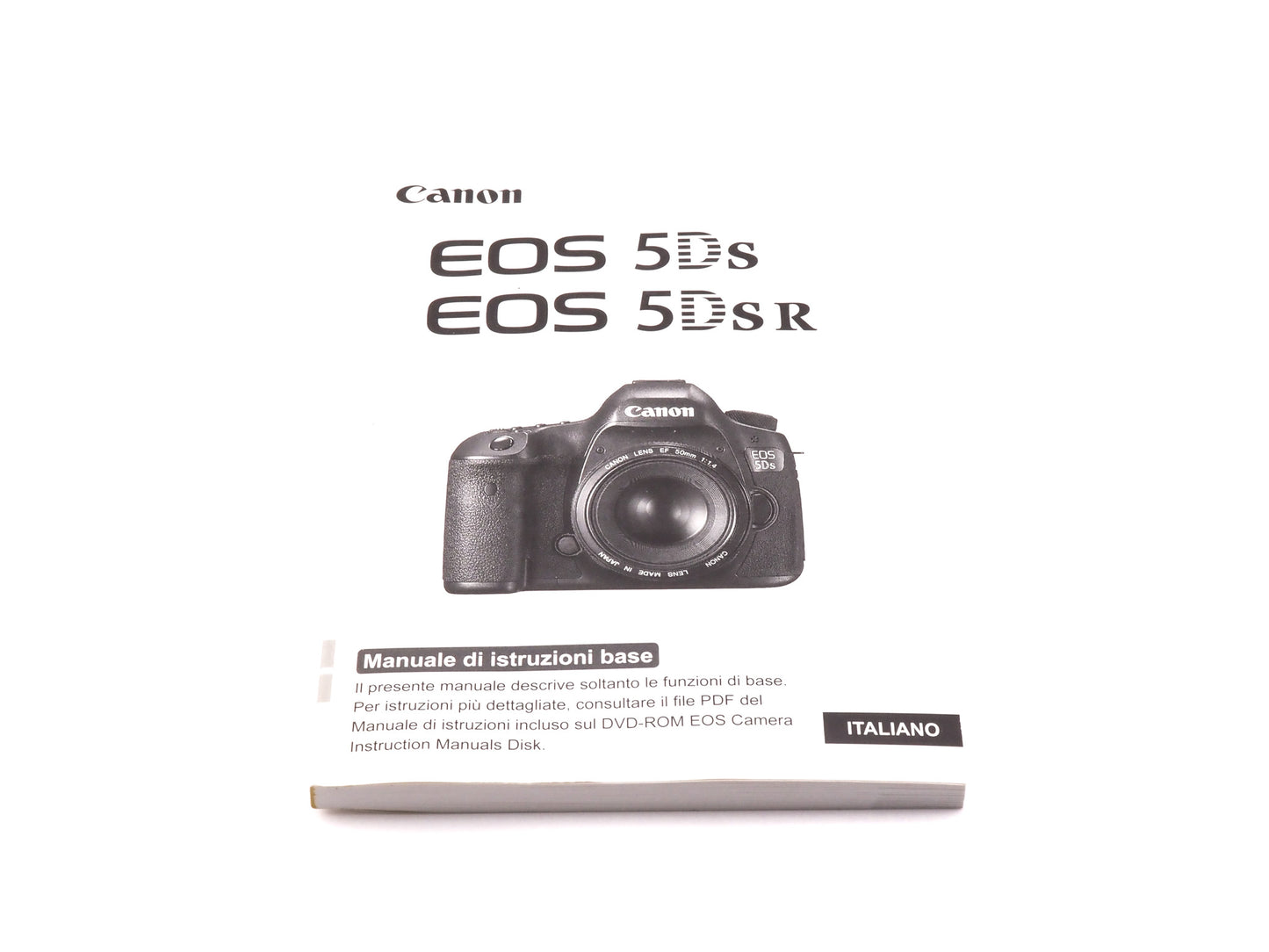 Canon 5Ds Instructions