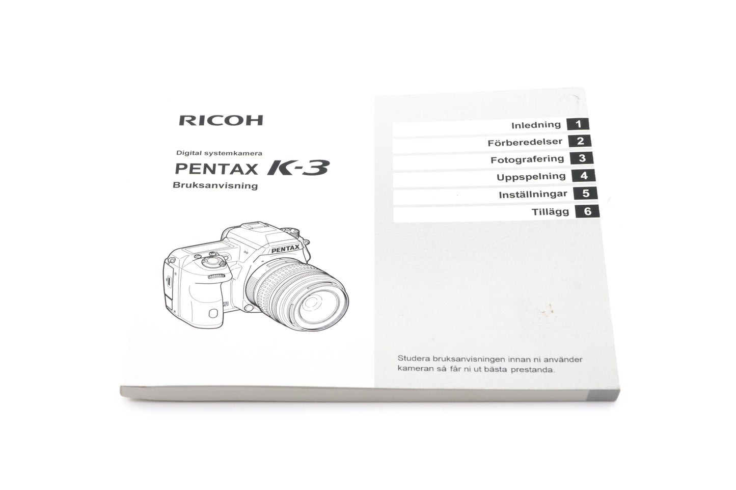 Pentax K-3 Instructions - Accessory
