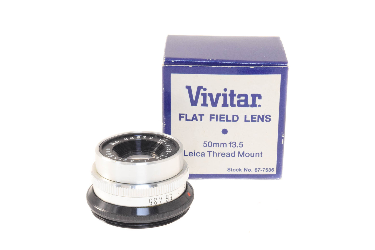 Vivitar 50mm f3.5 Flat Field Lens - Lens