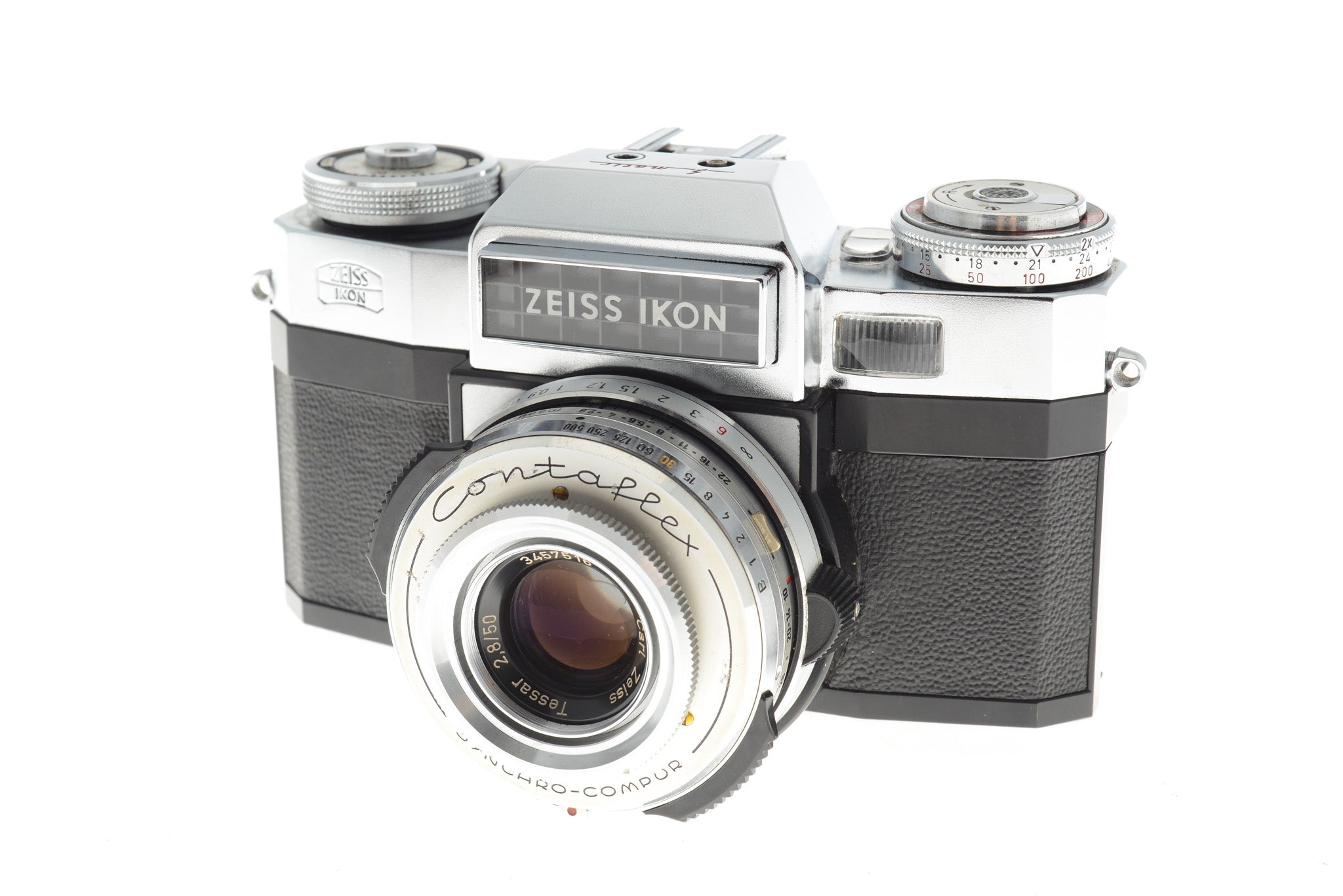 ZEISS IKON ContaflexとTessar f2.8/50レンズ-