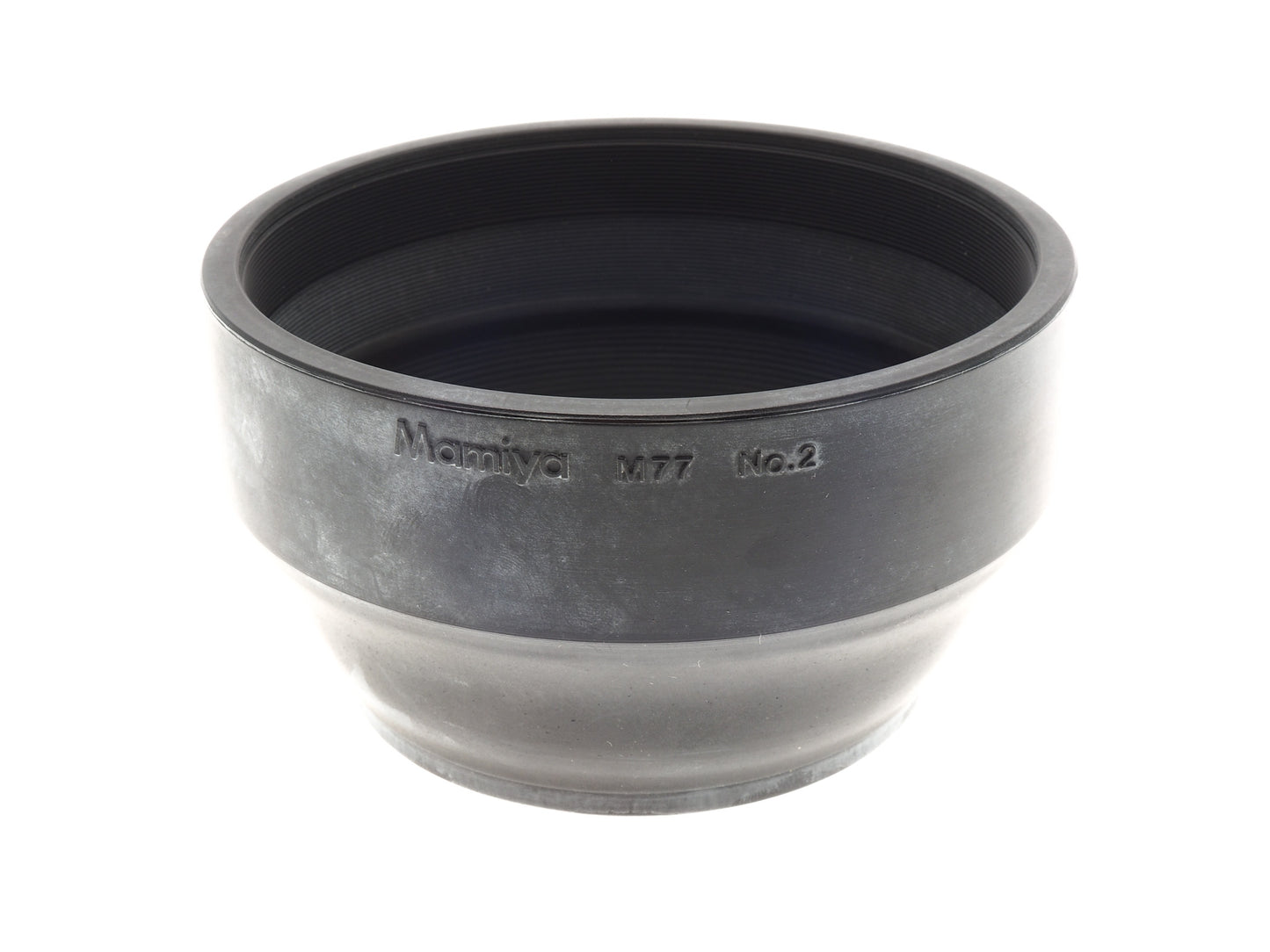 Mamiya 77mm Rubber Lens Hood M77 No.2 for 127-250mm