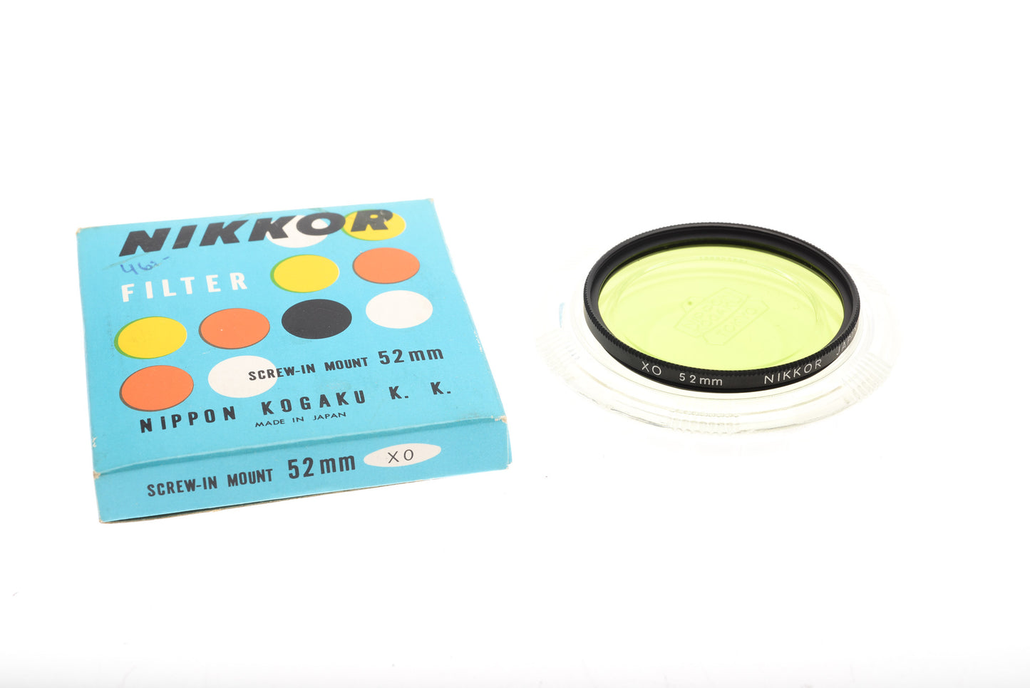 Nikon 52mm Nikkor Nippon Kokagu K. K. XO Filter - Accessory