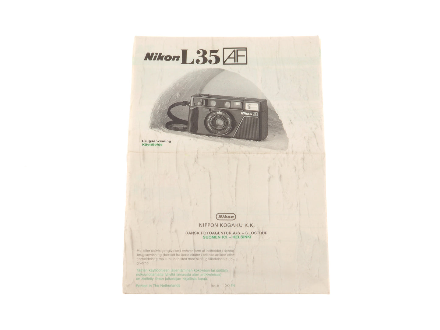 Nikon L35AF Instructions - Accessory