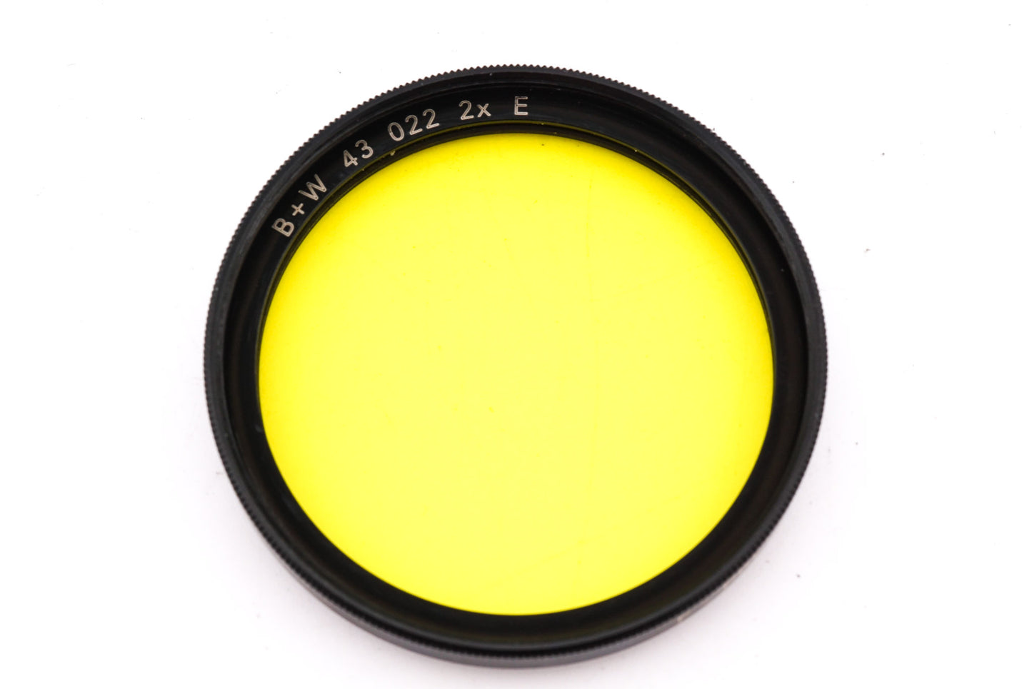 B+W 43mm Yellow Filter 022 2x - Accessory