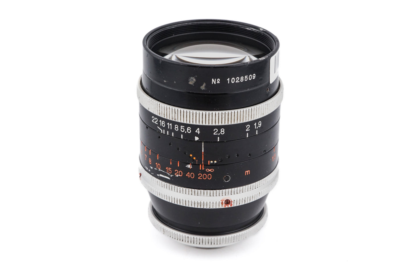 Kern-Paillard 75mm f1.9 Switar - Lens
