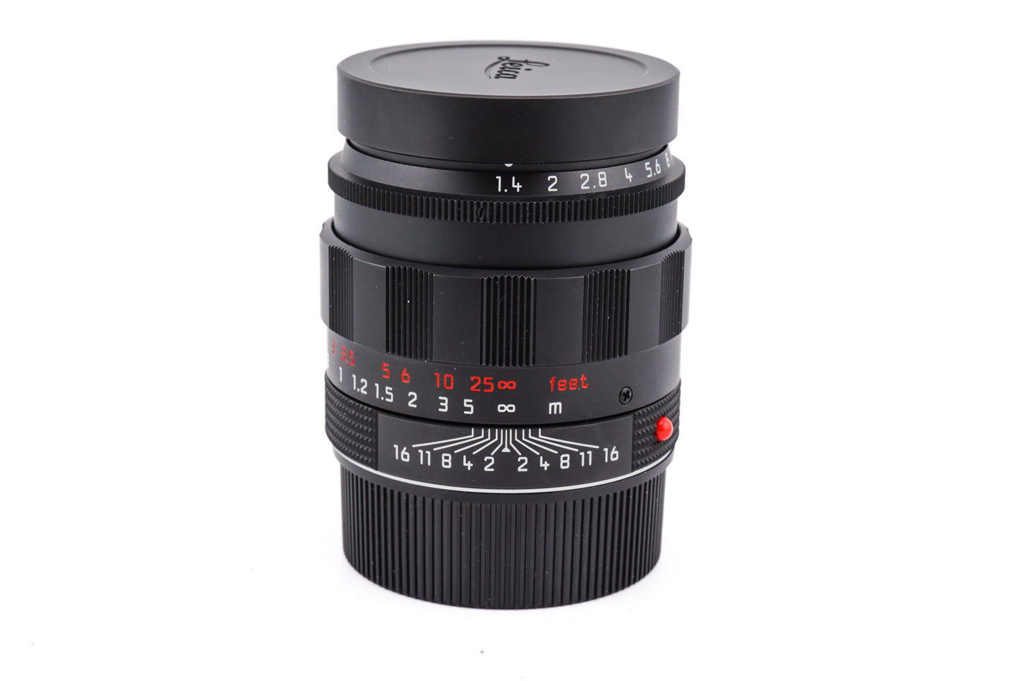 Leica 50mm f1.4 Summilux-M ASPH. (Black Chrome, 11688 / 11715) - Lens