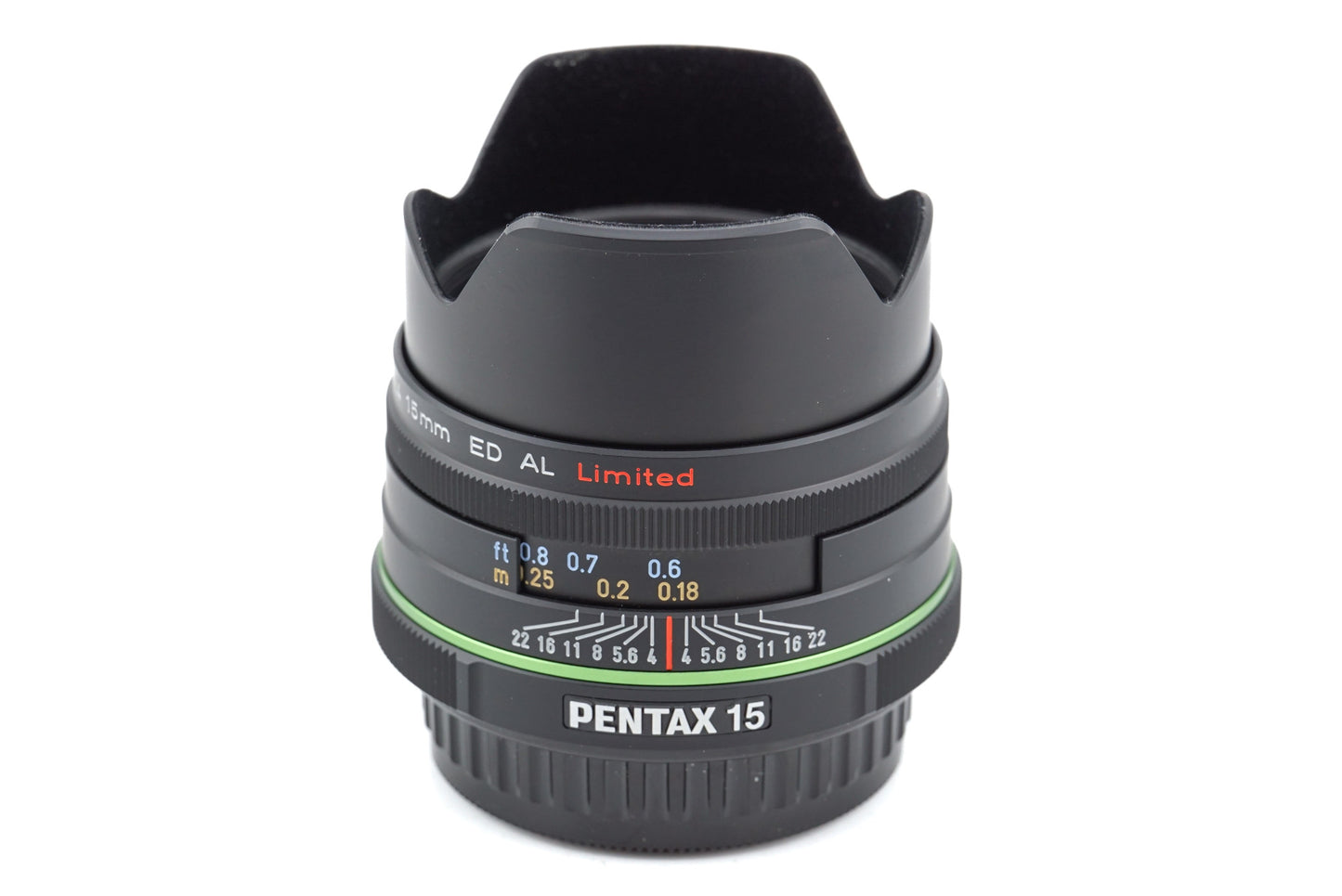 Pentax 15mm f4 SMC Pentax-DA ED AL Limited - Lens