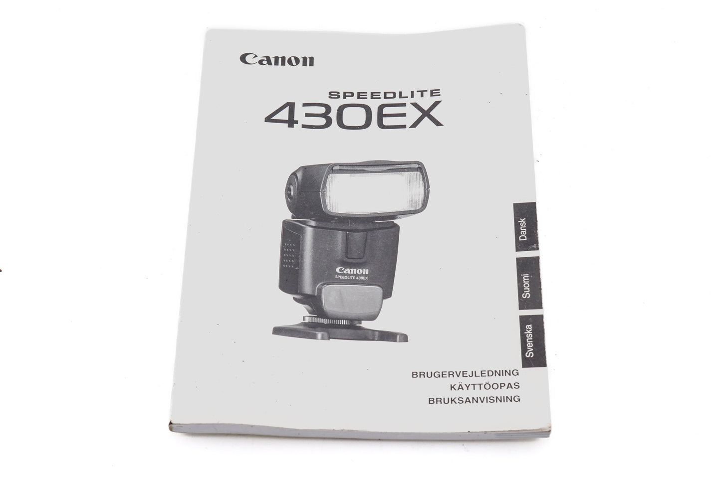 Canon 430EX Speedlite Instruction Manual - Accessory