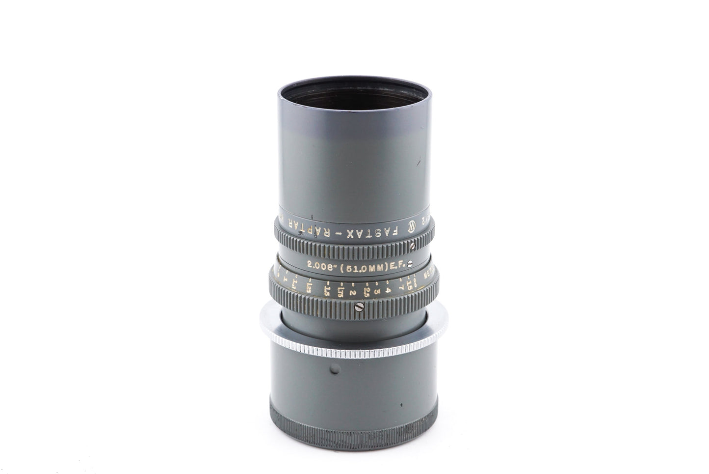 Wollensak 50mm f2 Fastax Raptar 2.008" (51.0mm) E.F. - Lens