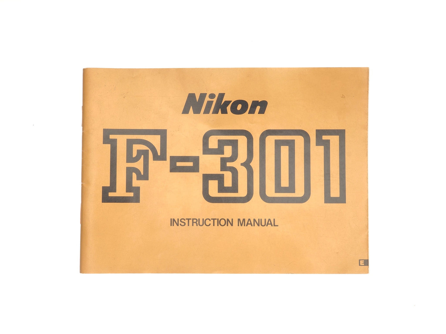 Nikon F-301 Instructions