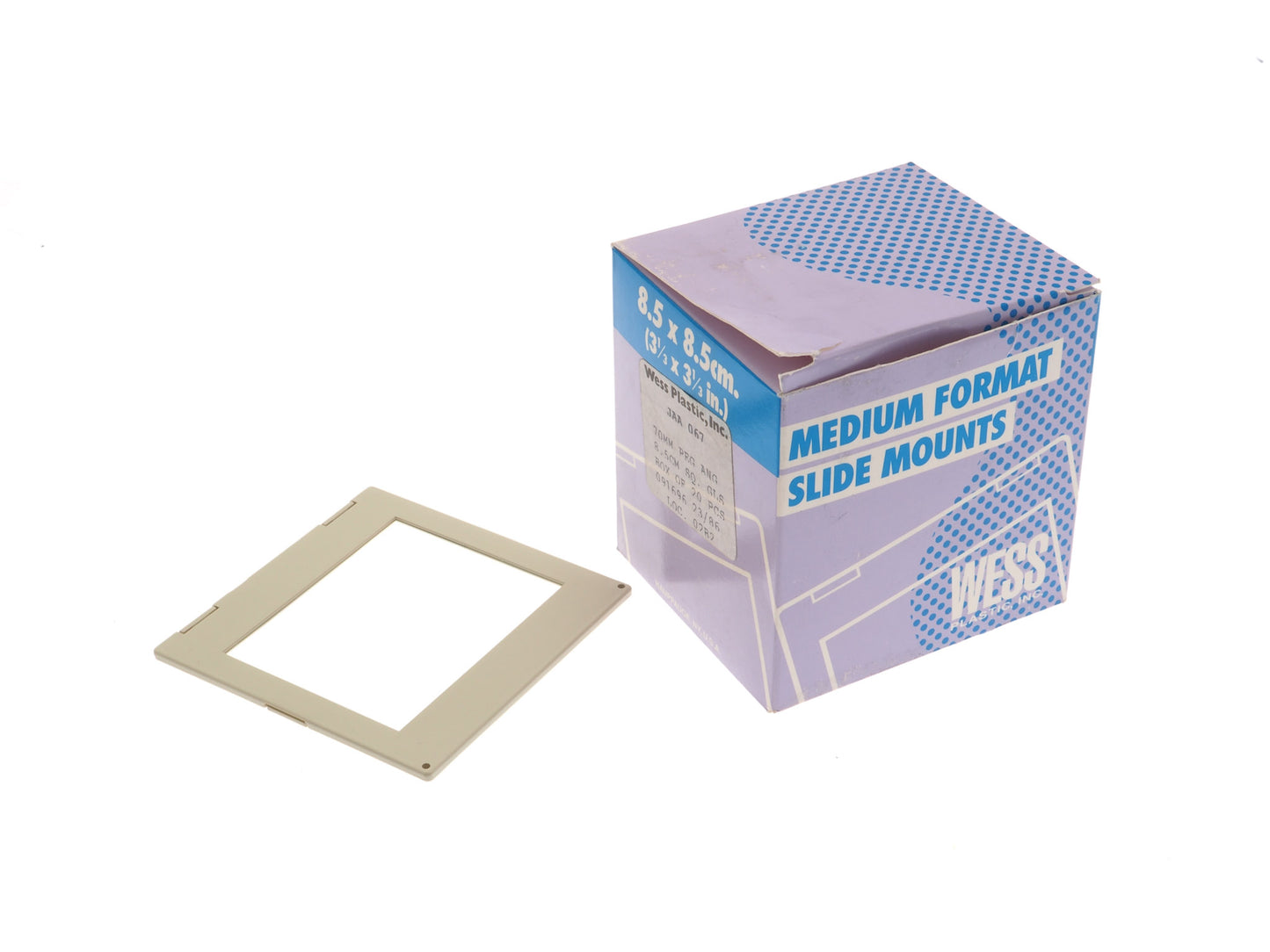 Wess 120 6x7 Slide Mounts JAA 067 - Accessory