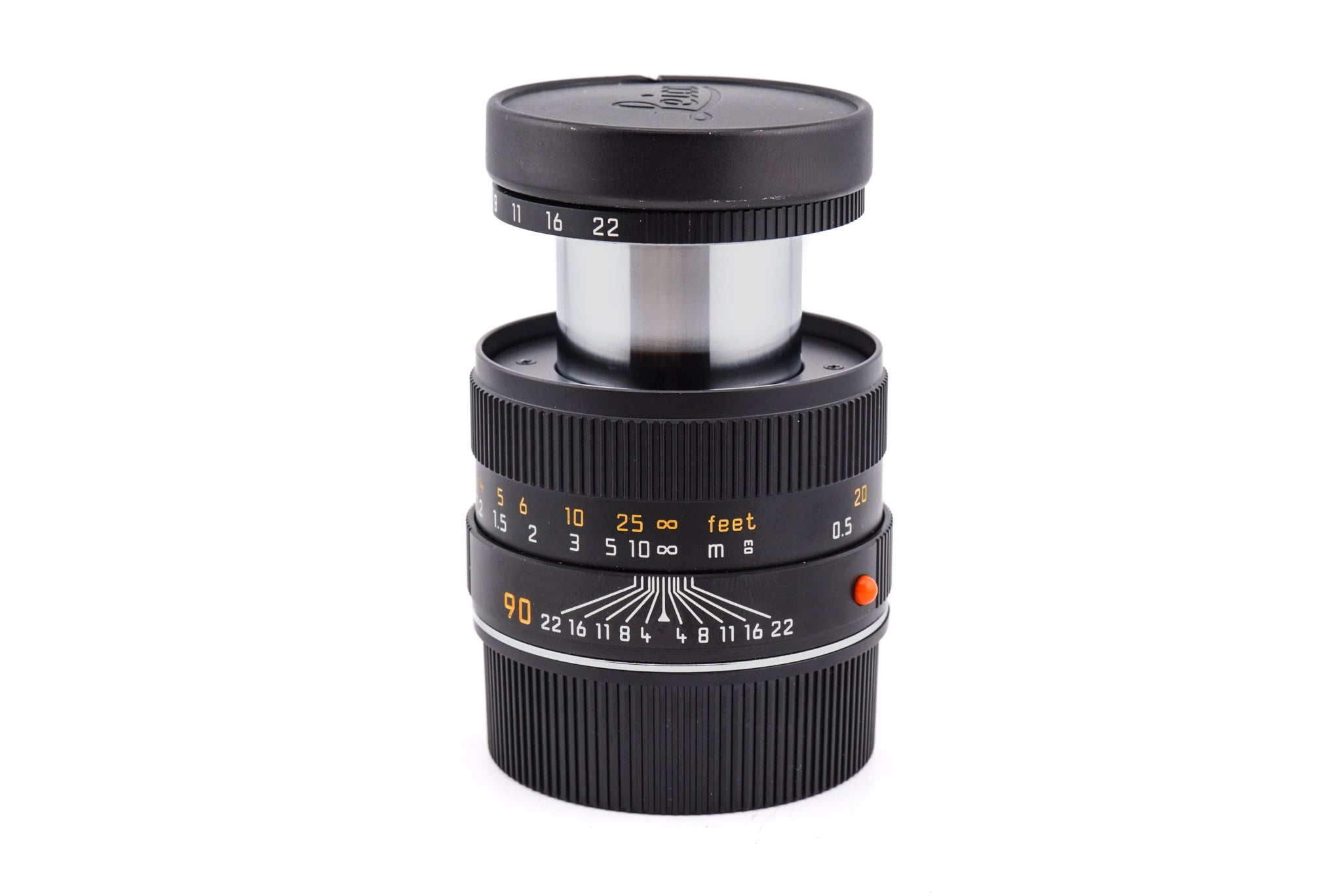 Leica 90mm f4 Macro-Elmar-M (Type I) (Black, 11633) Lens