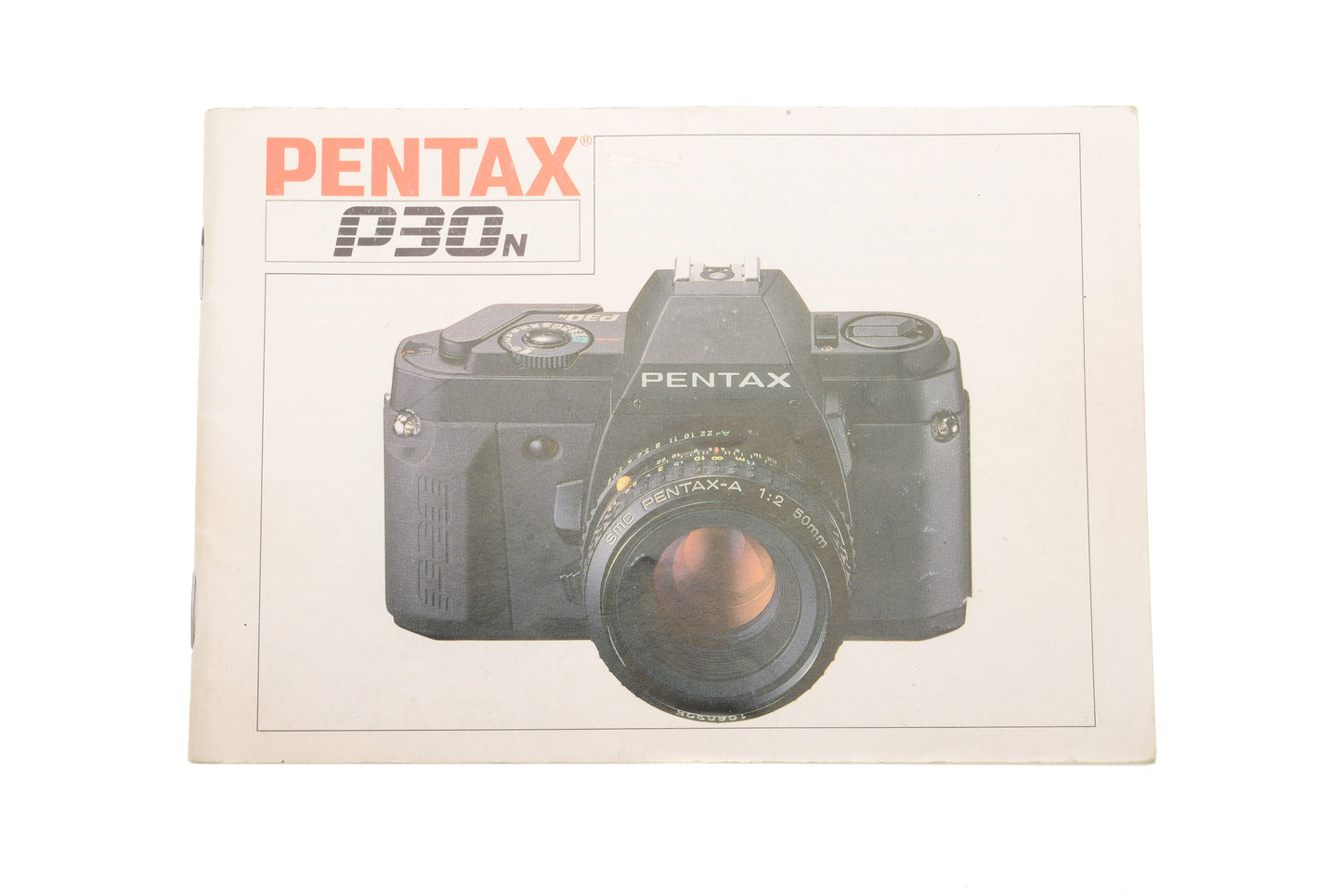 Pentax P30n Instructions
