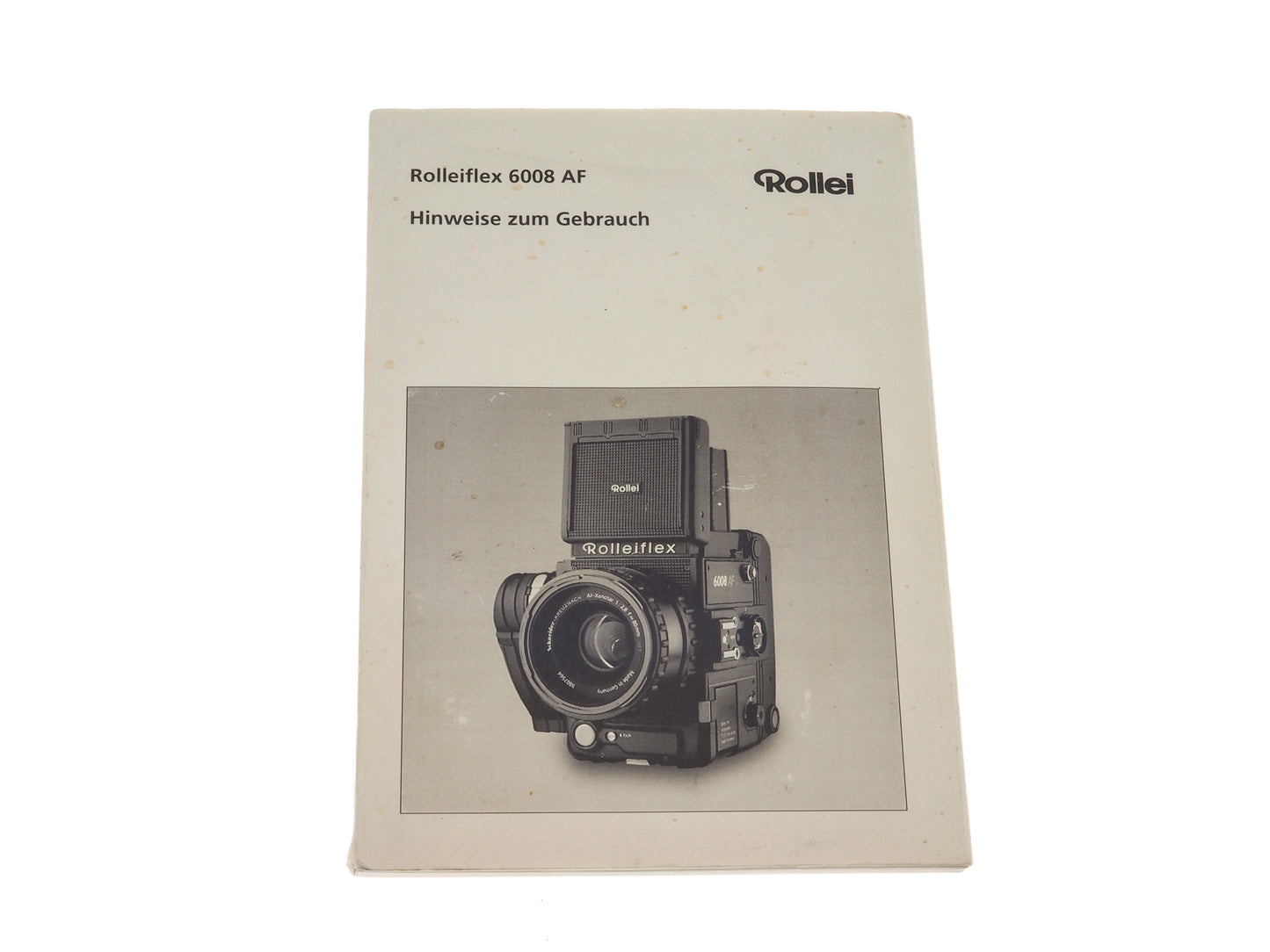 Rollei Rolleiflex 6008 AF Manual - Accessory
