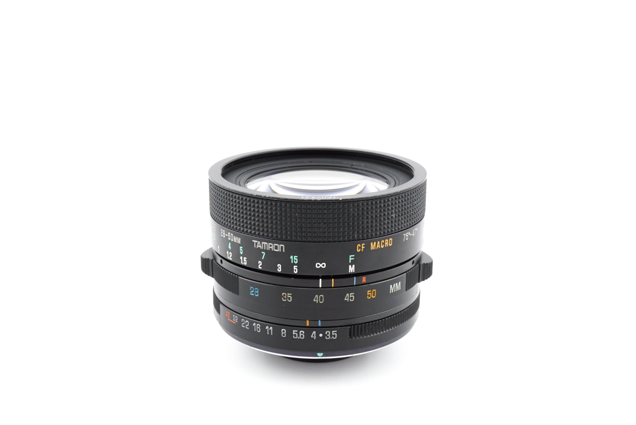 Canon A-1 DATA BACK A付 TAMRON 28-50mm CF Tamron Adaptall-2 (07A) 28-50mm F3.5-4.5 Lens Reviews - Tamron