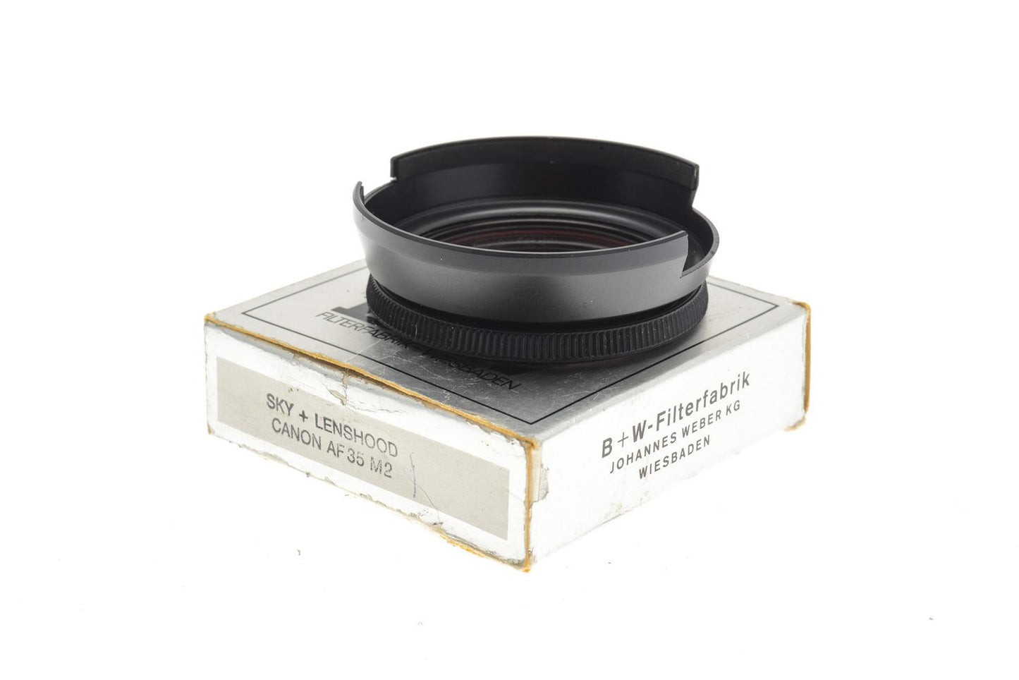 B+W Skylight Filter / Lens Hood for Canon AF35M II - Accessory