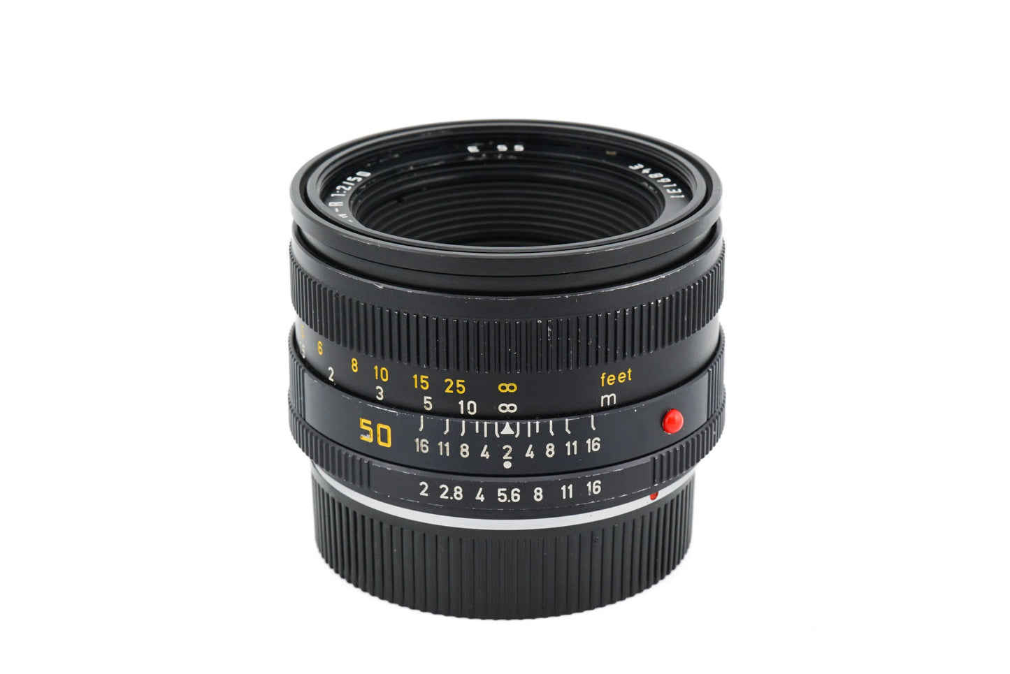 Leica 50mm f2 Summicron-R (Type II) (3-Cam) (11215) - Lens