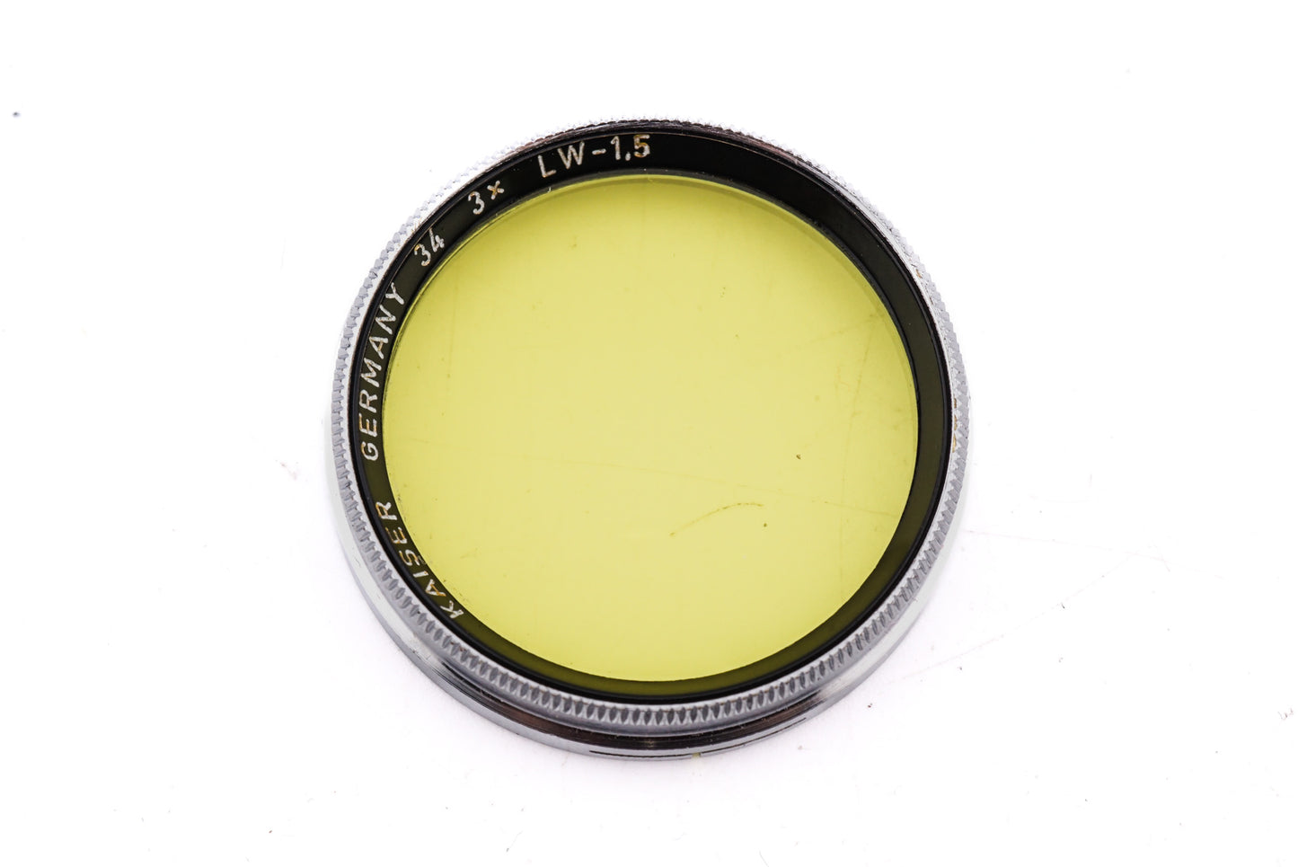 Kaiser 34mm Push-On Yellow Filter LW -1,5 - Accessory