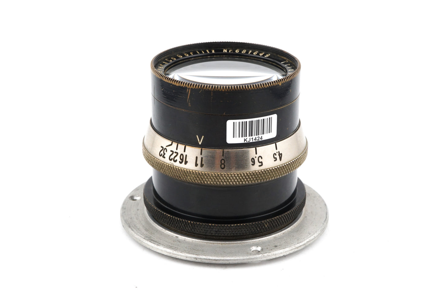 Hugo Meyer & Co. 21cm f4.5 Trioplan Görlitz - Lens