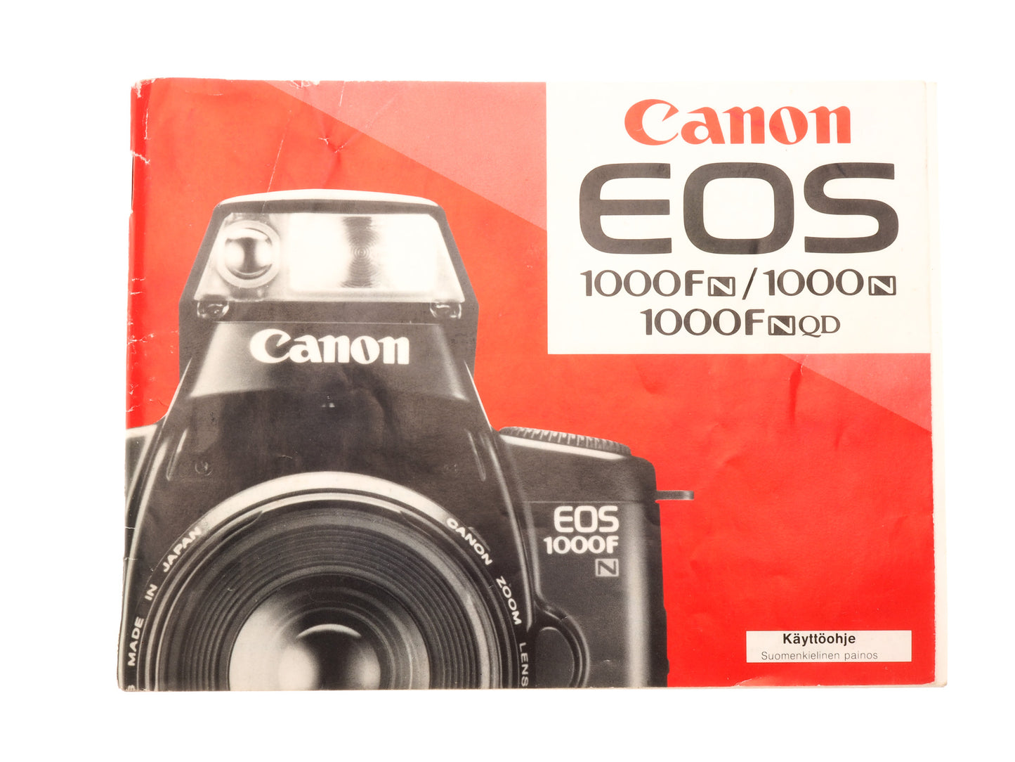 Canon EOS 1000FN/1000N/100FNQD Instructions