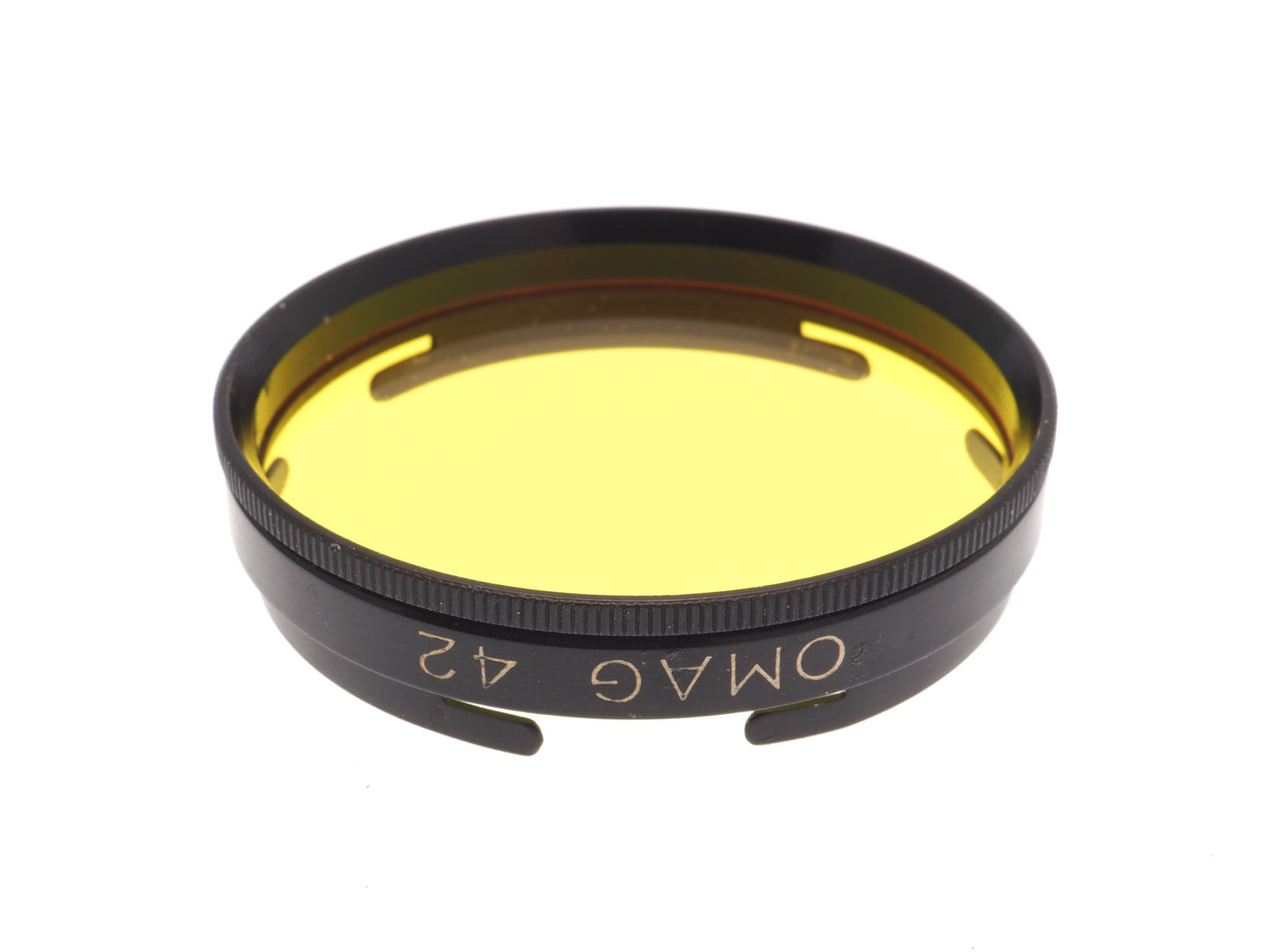 Omag 42mm Yellow Push-On Filter - Accessory