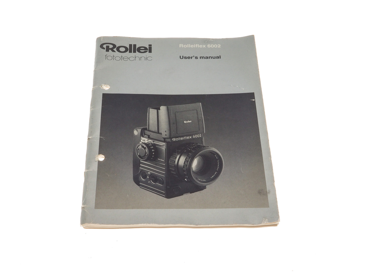 Rollei Rolleiflex 6002 Manual - Accessory