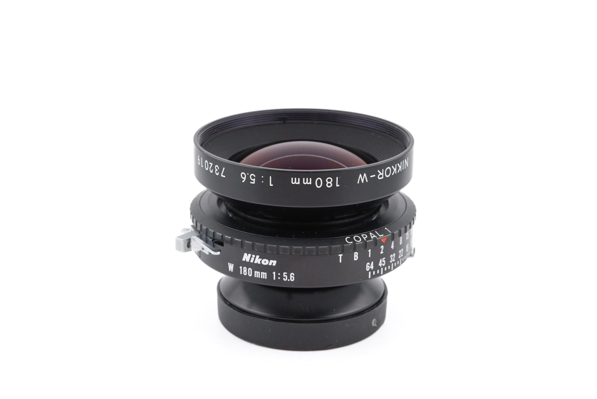 Nikon 180mm f5.6 Nikkor-W (Shutter) - Lens