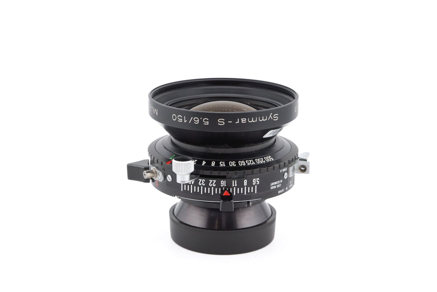 Schneider-Kreuznach 150mm f5.6 Symmar-S (Shutter) - Lens