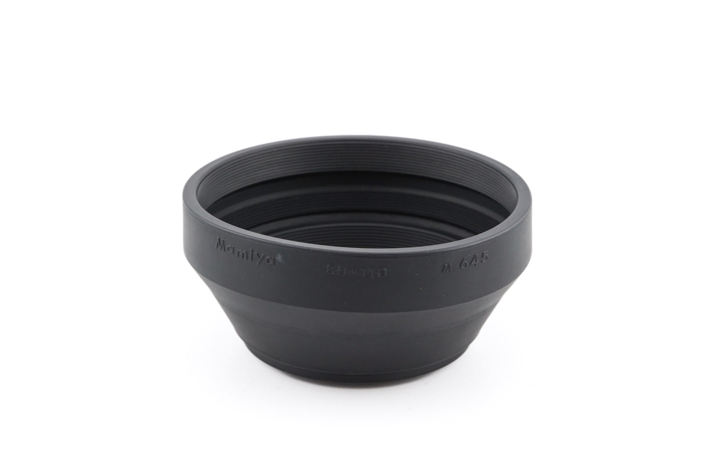 Mamiya 67mm Rubber Lens Hood (80-110mm) - Accessory