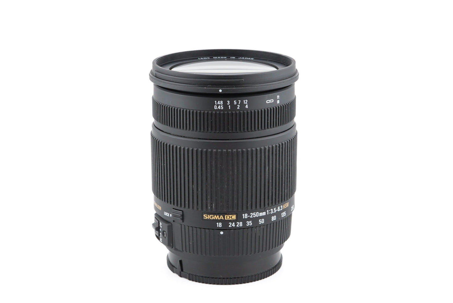 Sigma 18-250mm f3.5-6.3 DC OS HSM - Lens