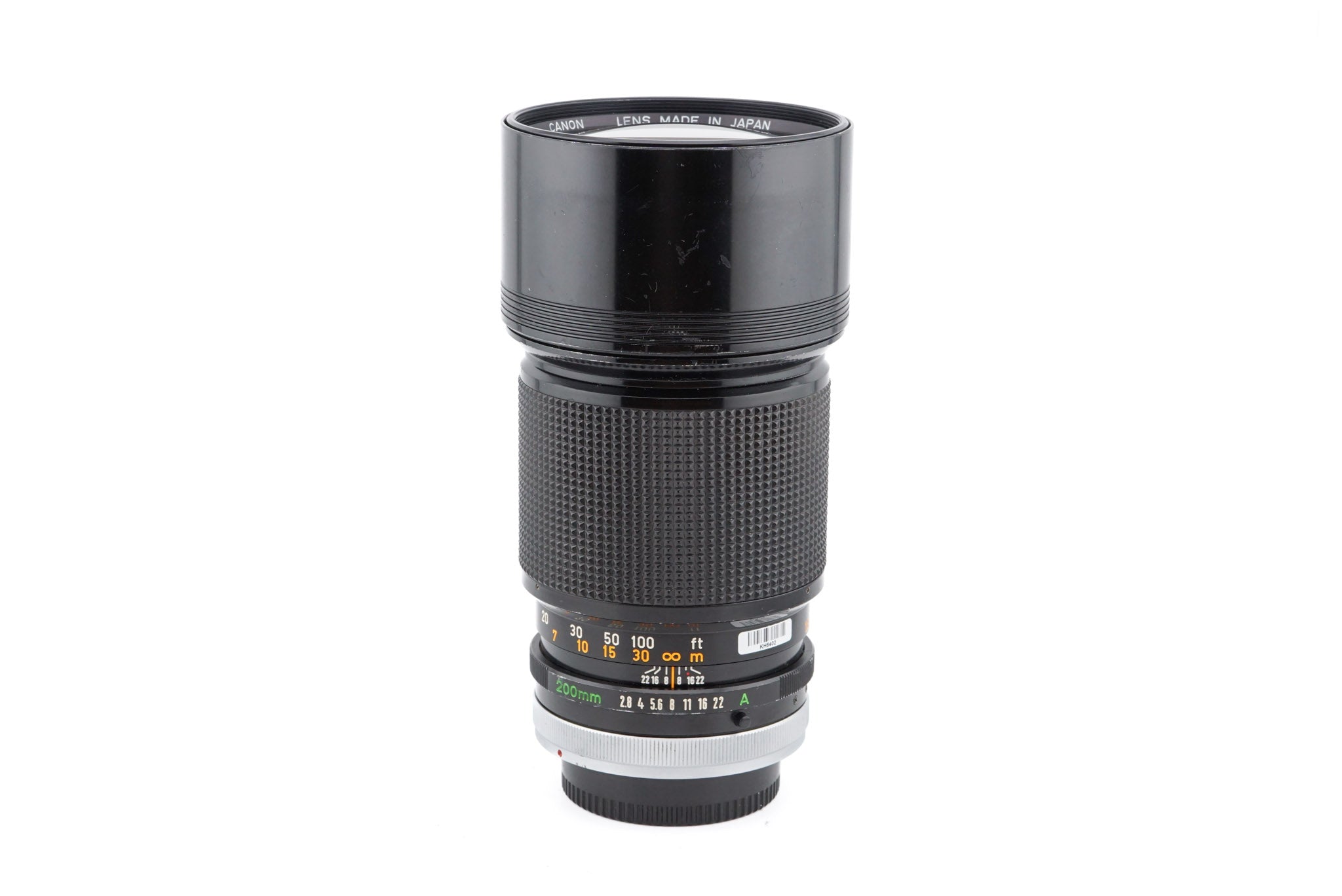 Canon 200mm f2.8 S.S.C. - Lens