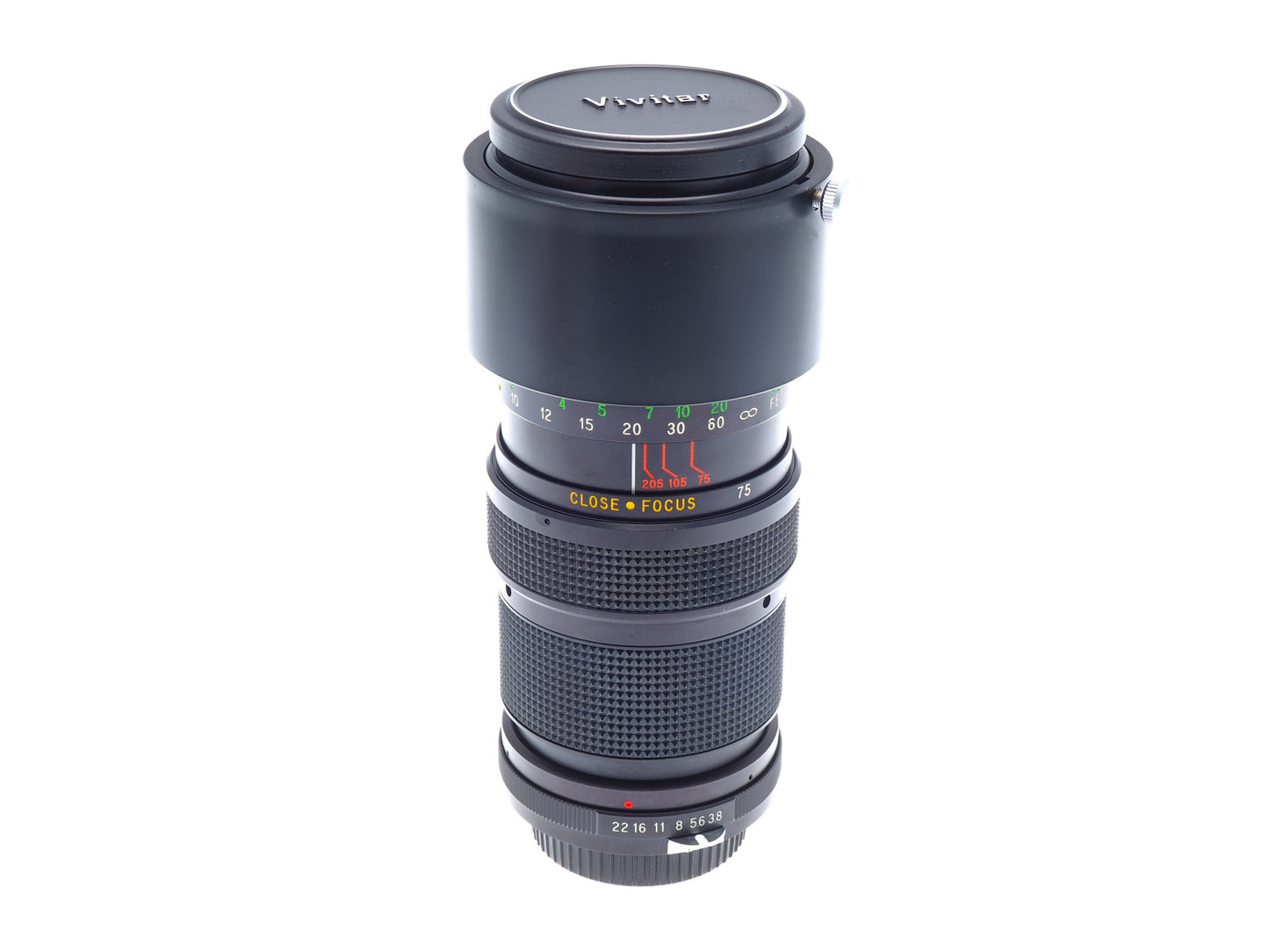 Vivitar 75-205mm f3.8 Close Focusing Auto Zoom Pre-AI - Lens