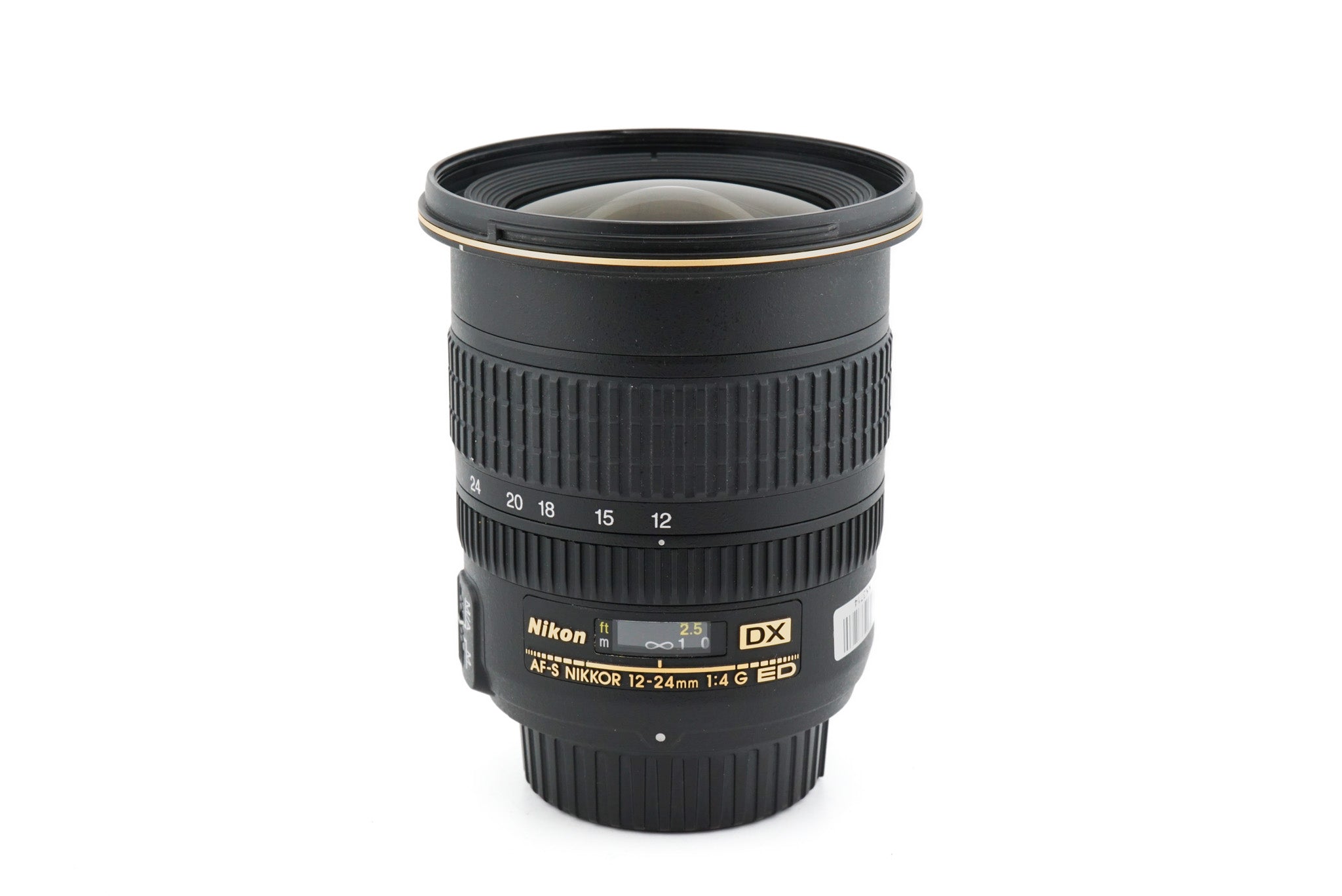 Nikon 12-24mm f4 G ED AF-S Nikkor DX SWM ED IF Aspherical - Lens