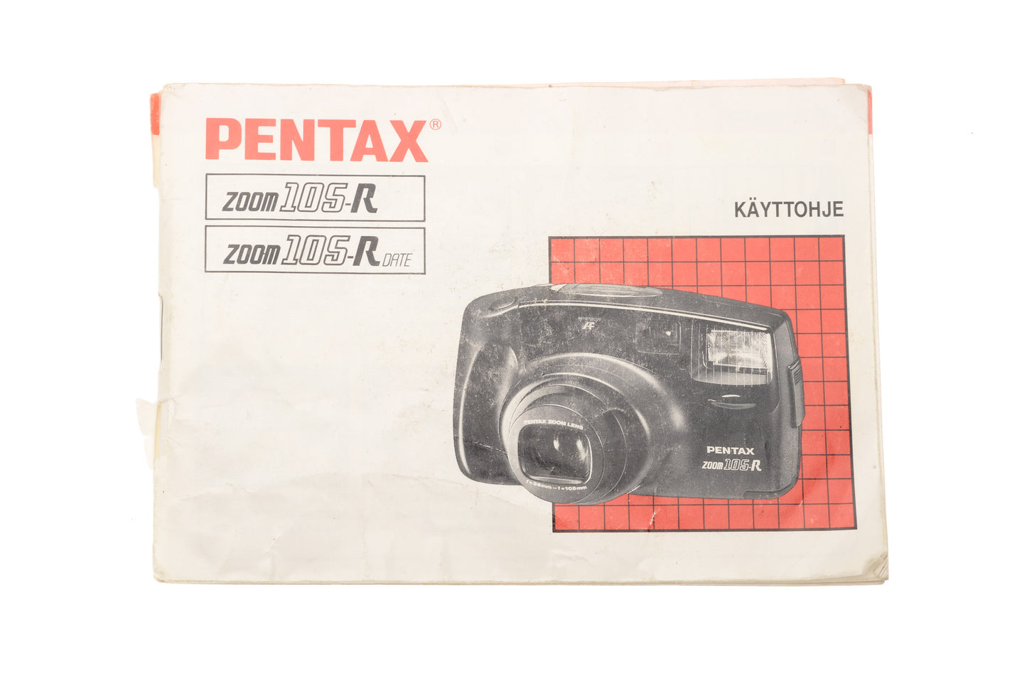 Pentax Zoom105-R/Zoom105-R Date Instructions
