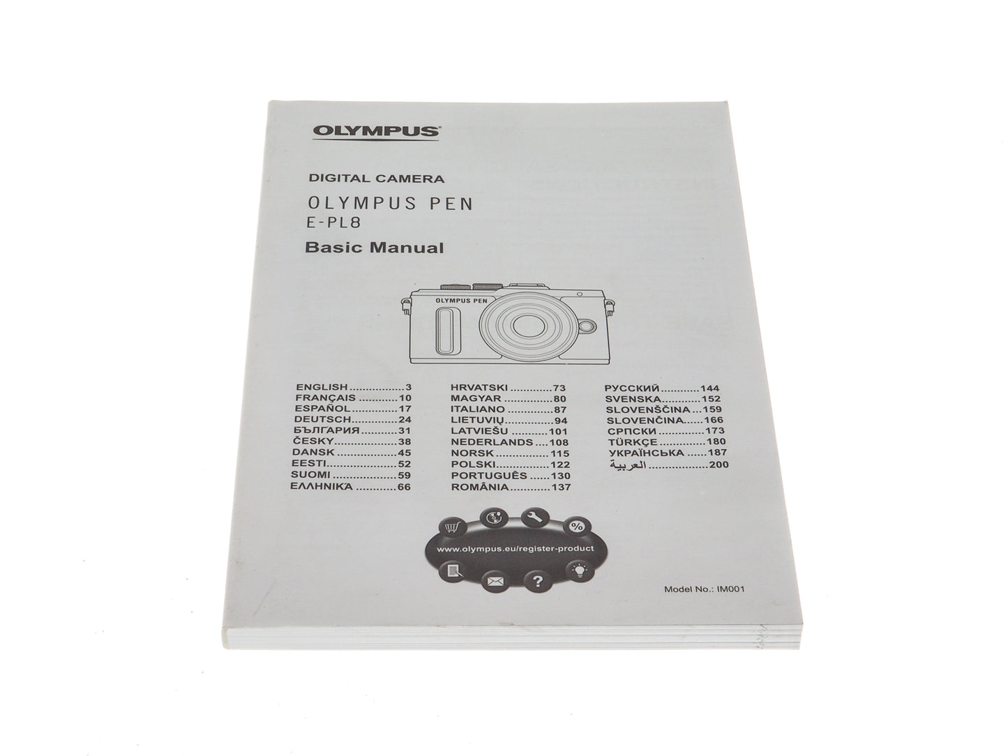 Olympus PEN E-PL8 Manual - Accessory
