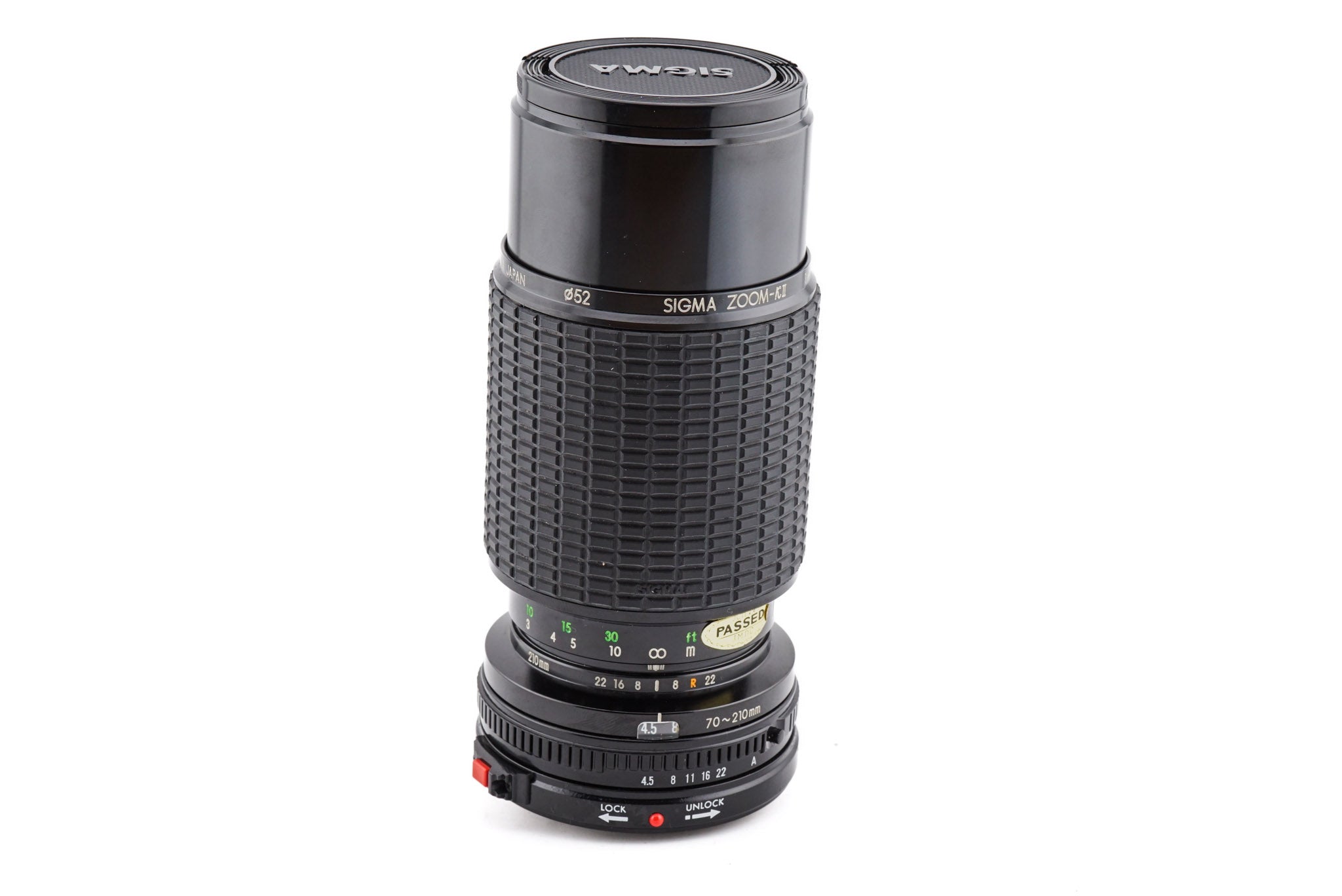 Sigma 70-210mm f4.5 Zoom-K II Multi-Coated – Kamerastore