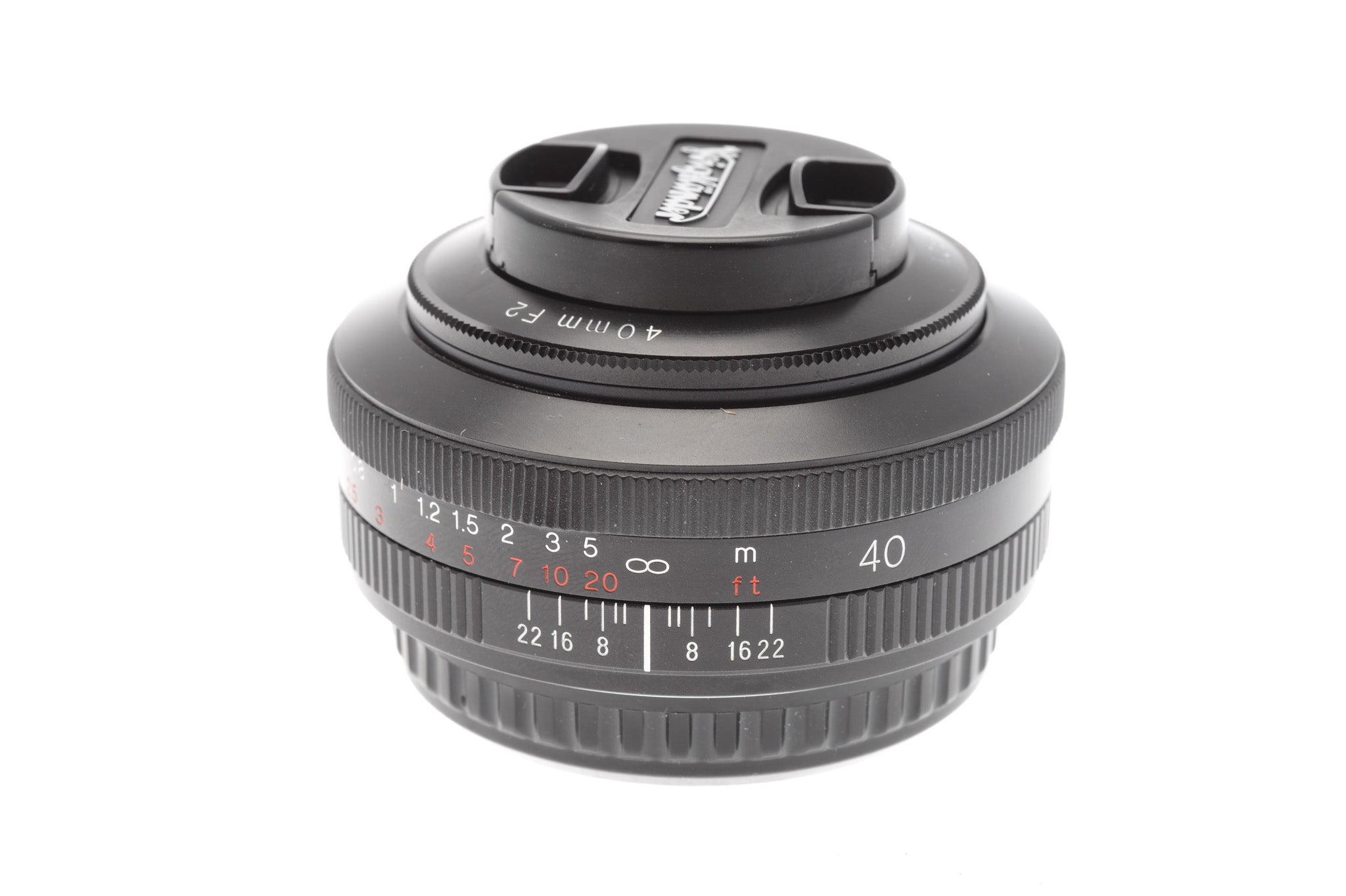 Voigtländer 40mm f2 Ultron SL II Aspherical Lens