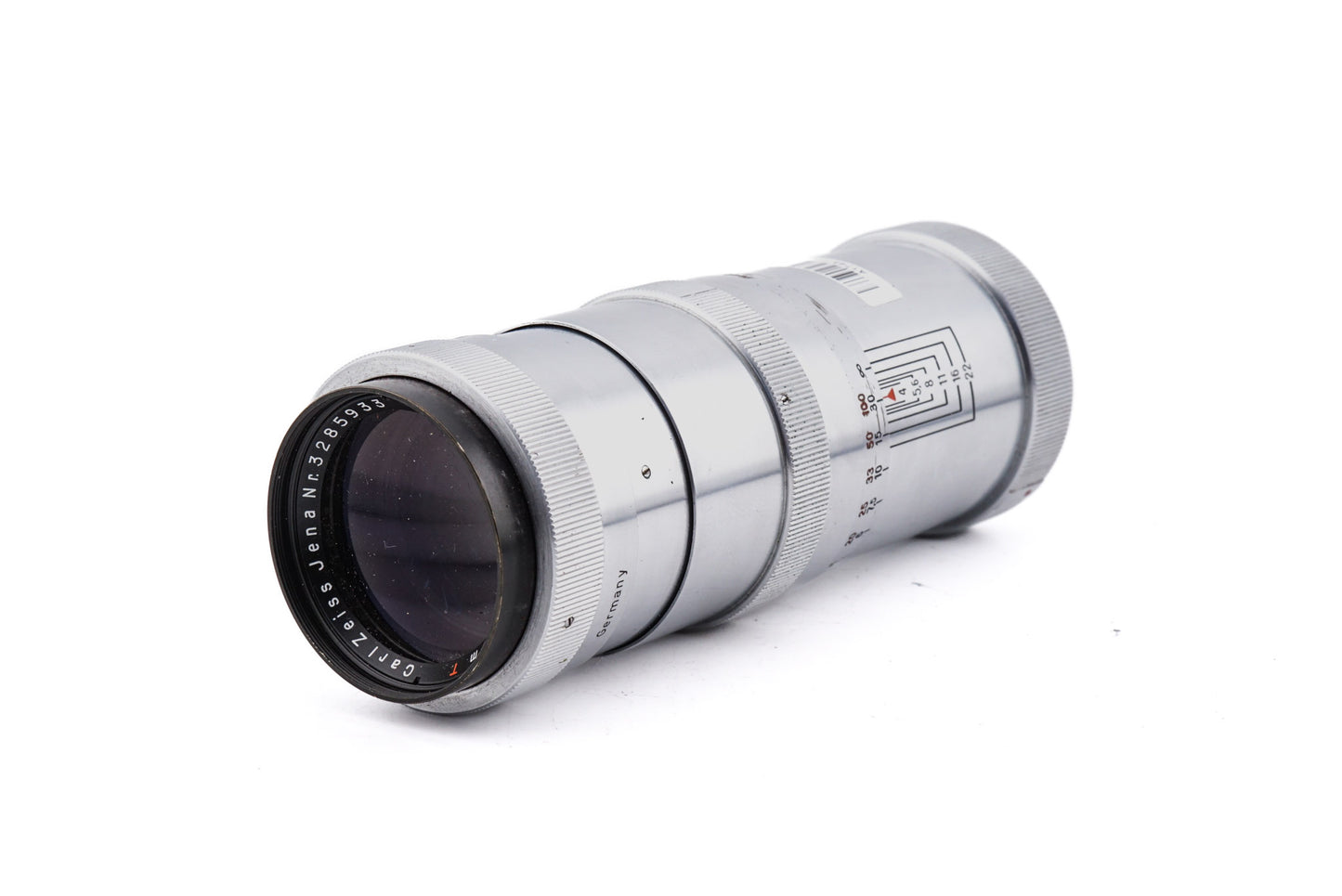 Carl Zeiss 135mm f4 Triotar Jena T - Lens