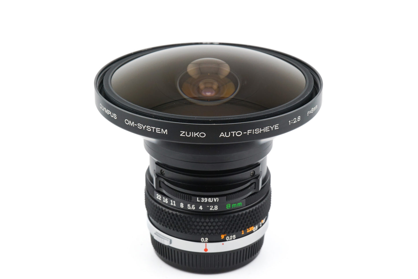 Olympus 8mm f2.8 Zuiko Auto-Fisheye - Lens