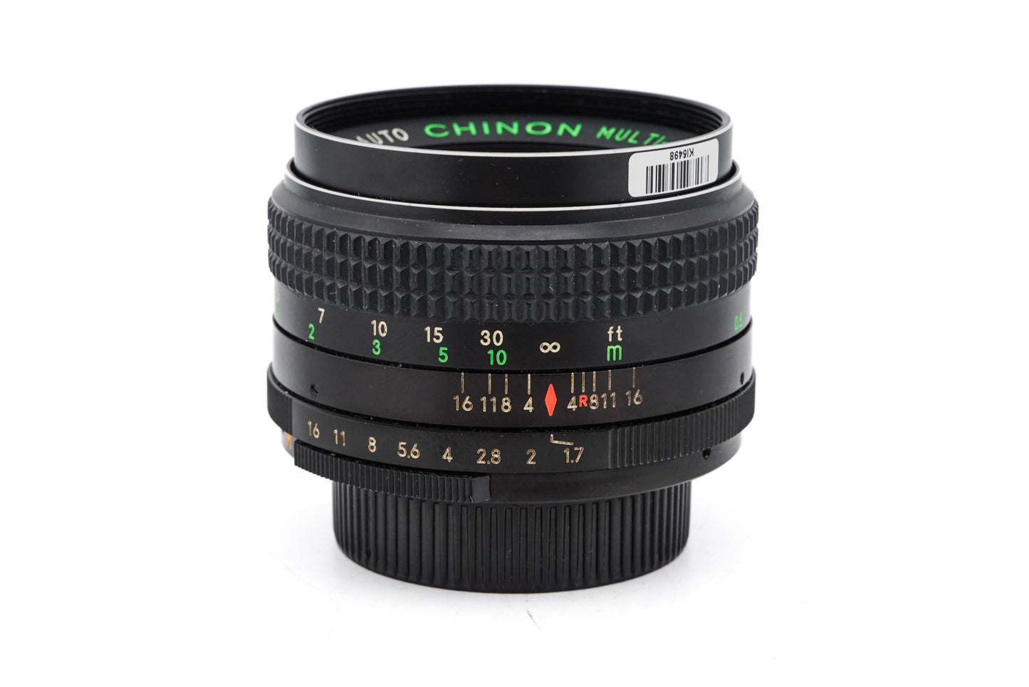 Chinon 50mm f1.7 Auto Chinon Multi-Coated - Lens