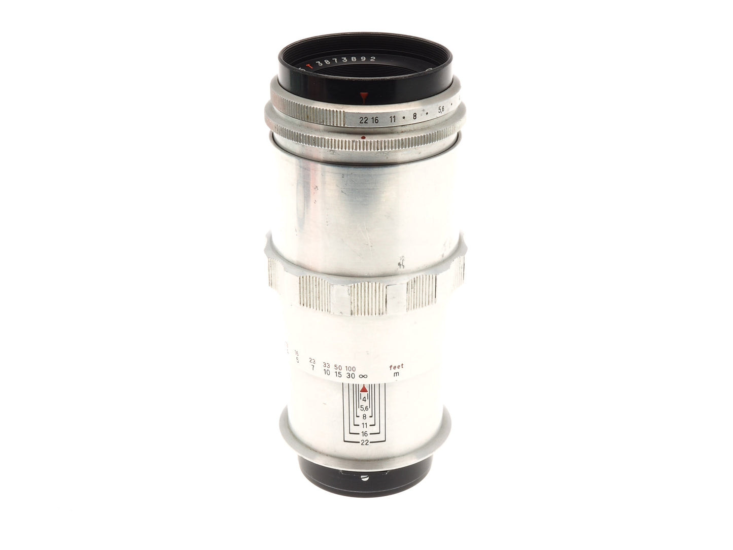 Carl Zeiss 135mm f4 Triotar Jena - Lens