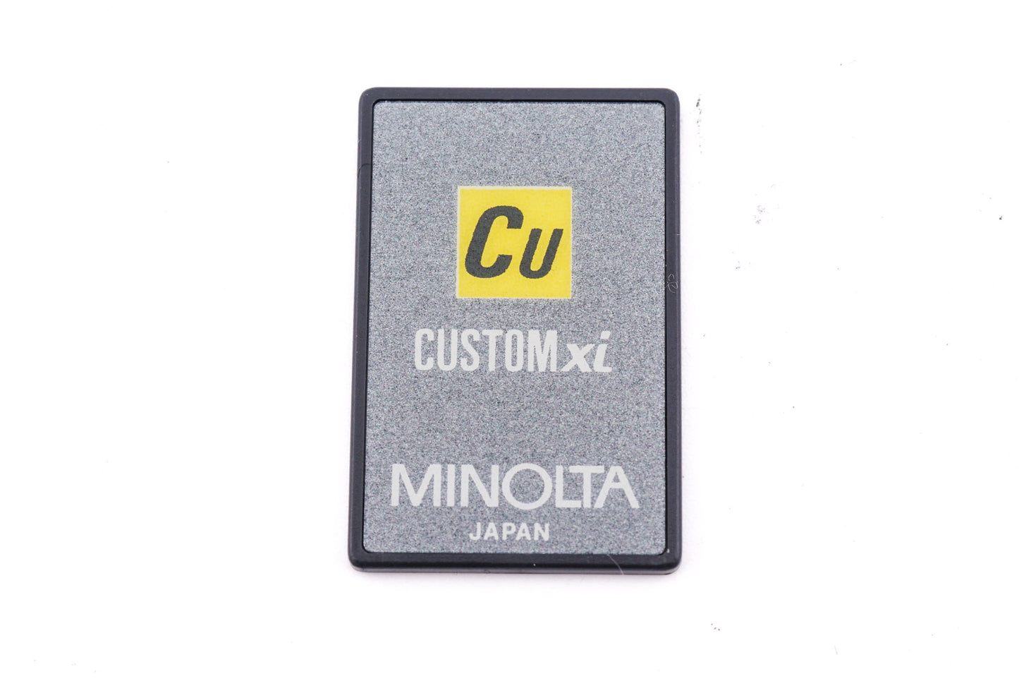 Minolta Customized Function Card xi - Accessory