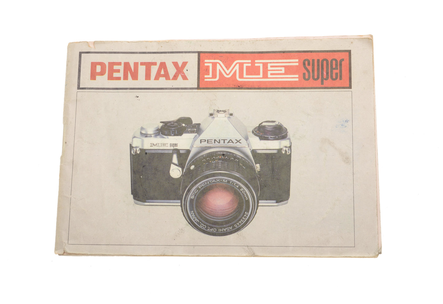 Pentax ME Super Instructions