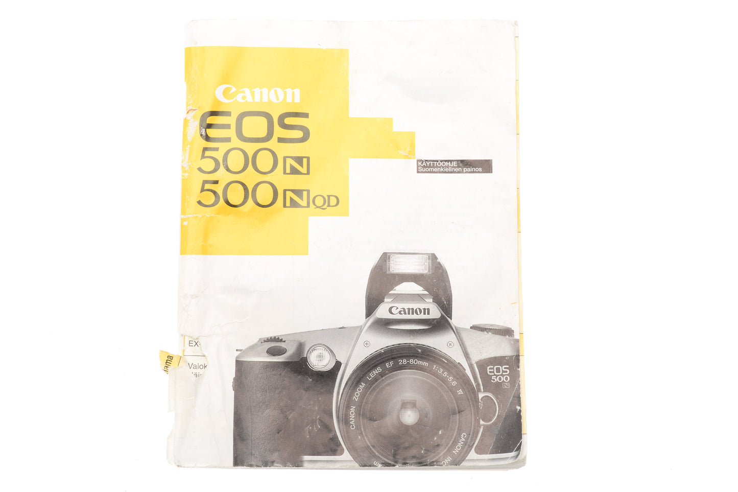 Canon EOS 500N/500NQD Instructions