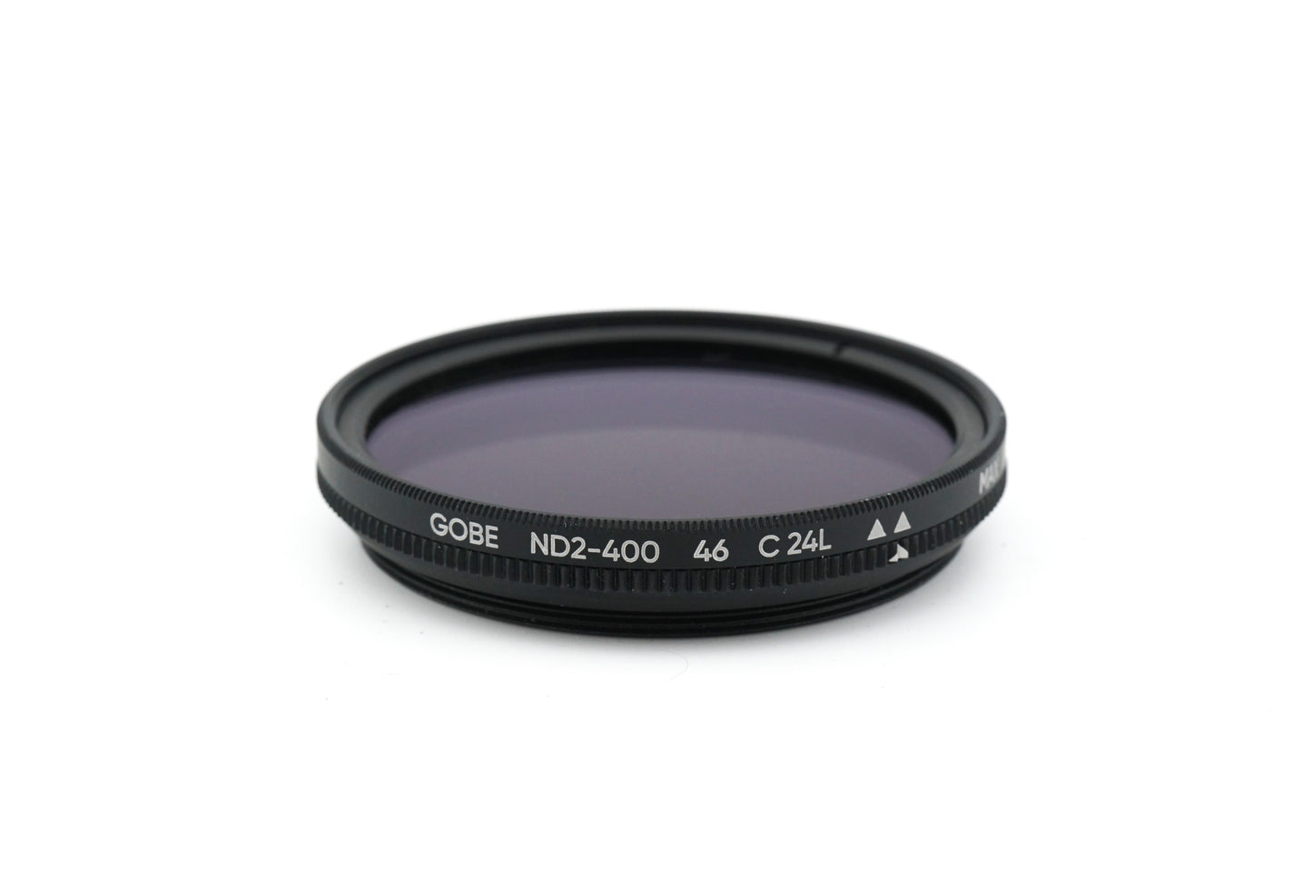 Gobe 46mm Variable Neutral Density Filter ND2-400 C24L - Accessory