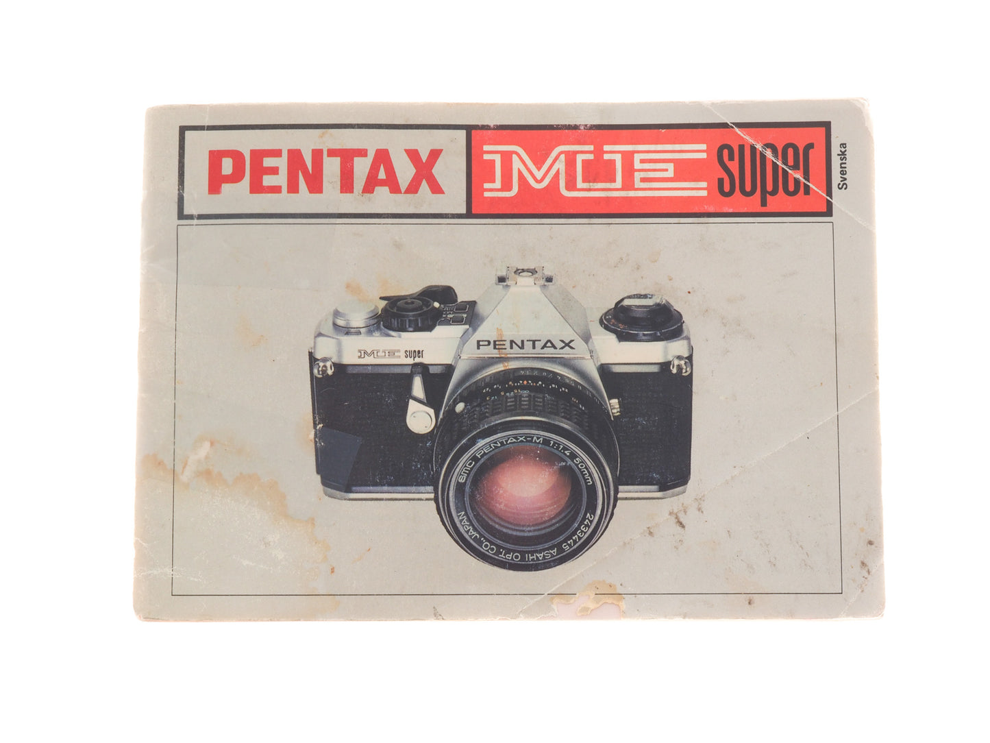 Pentax ME Super Instructions