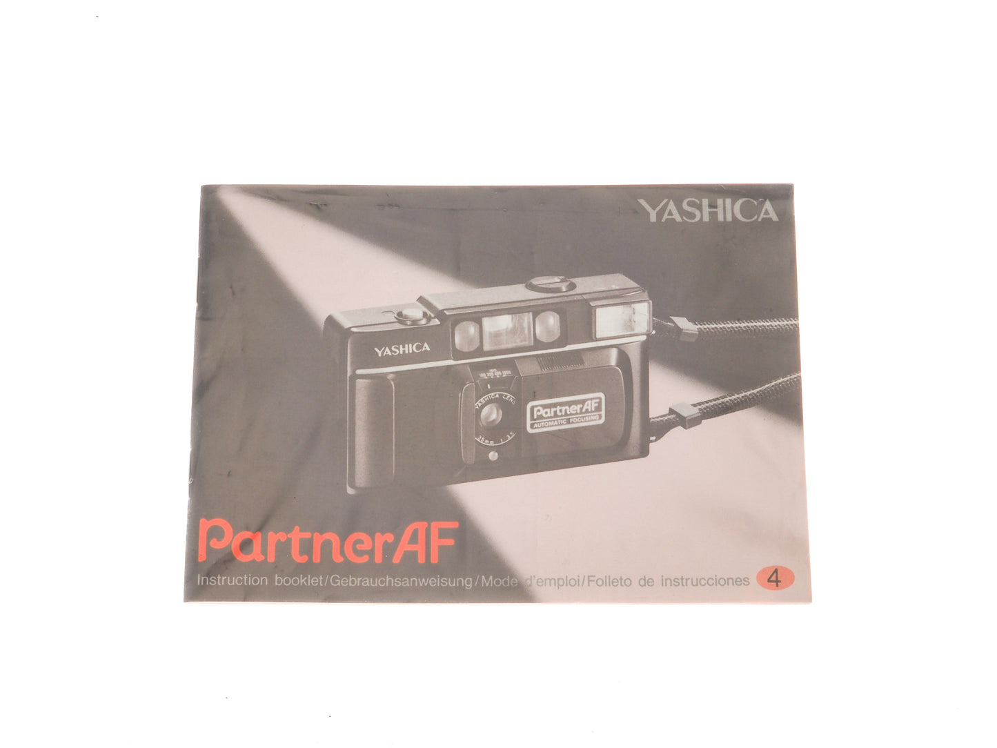 Yashica Partner AF Instruction Booklet
