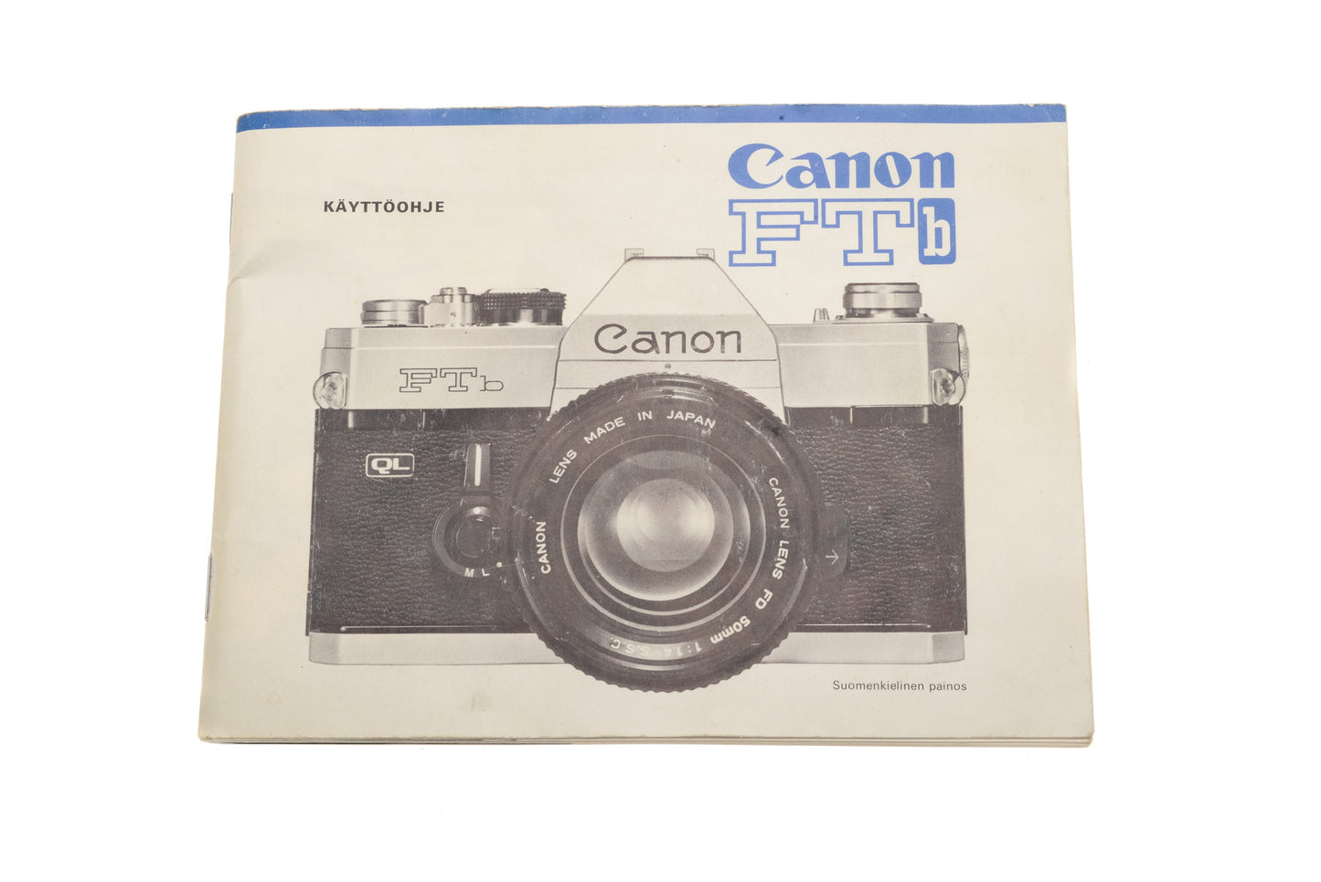 Canon FTb Instructions