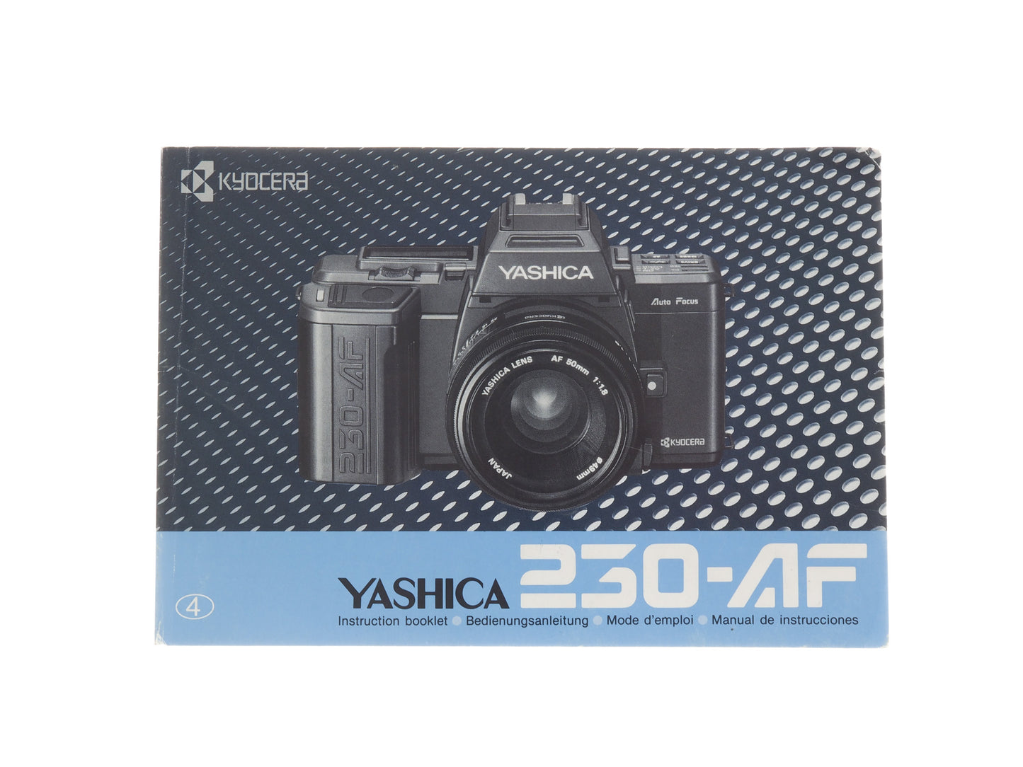 Yashica 230-AF Instructions