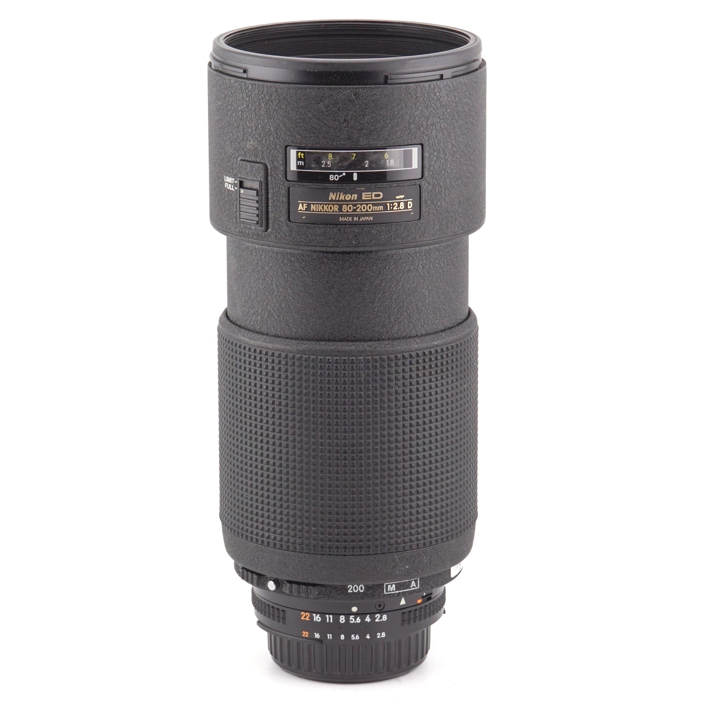 Nikon 80-200mm f2.8 AF Nikkor D ED (First Version) - Lens